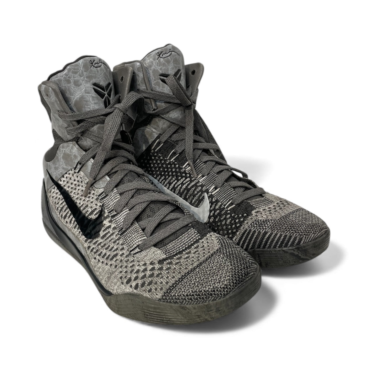 NIKE/Hi-Sneakers/US 9/All Over Print/Cotton/GRY/630847-003 view 1