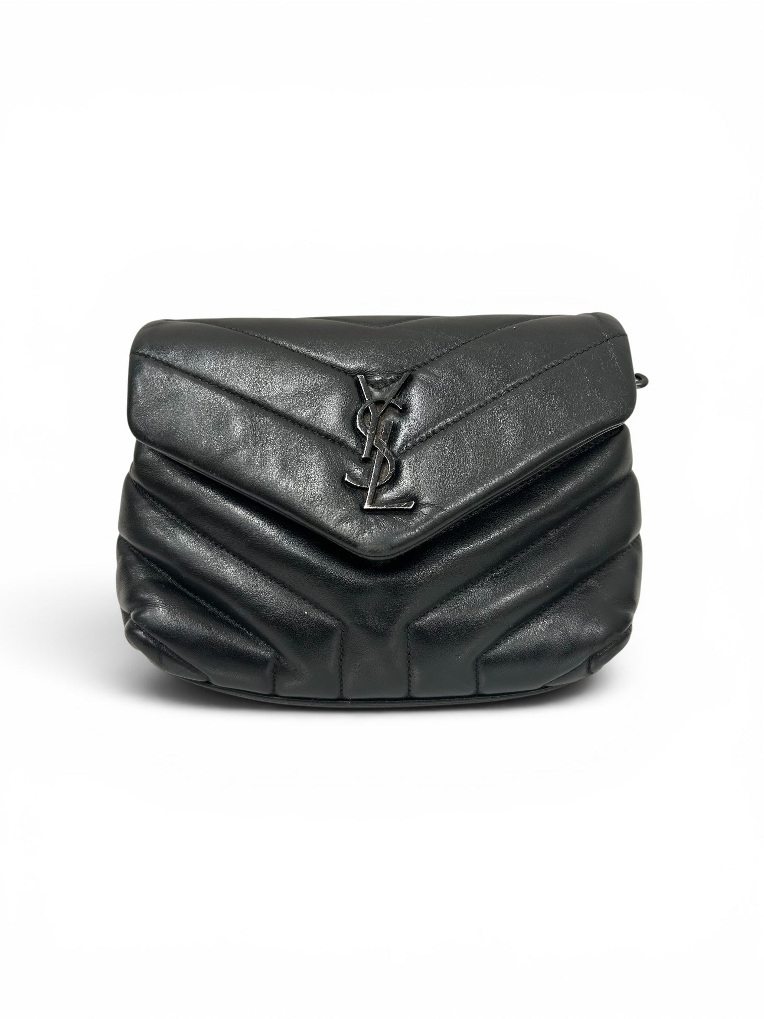 YVES SAINT LAURENT/Bag/BLK/Quilted LouLou Toy Bag view 1
