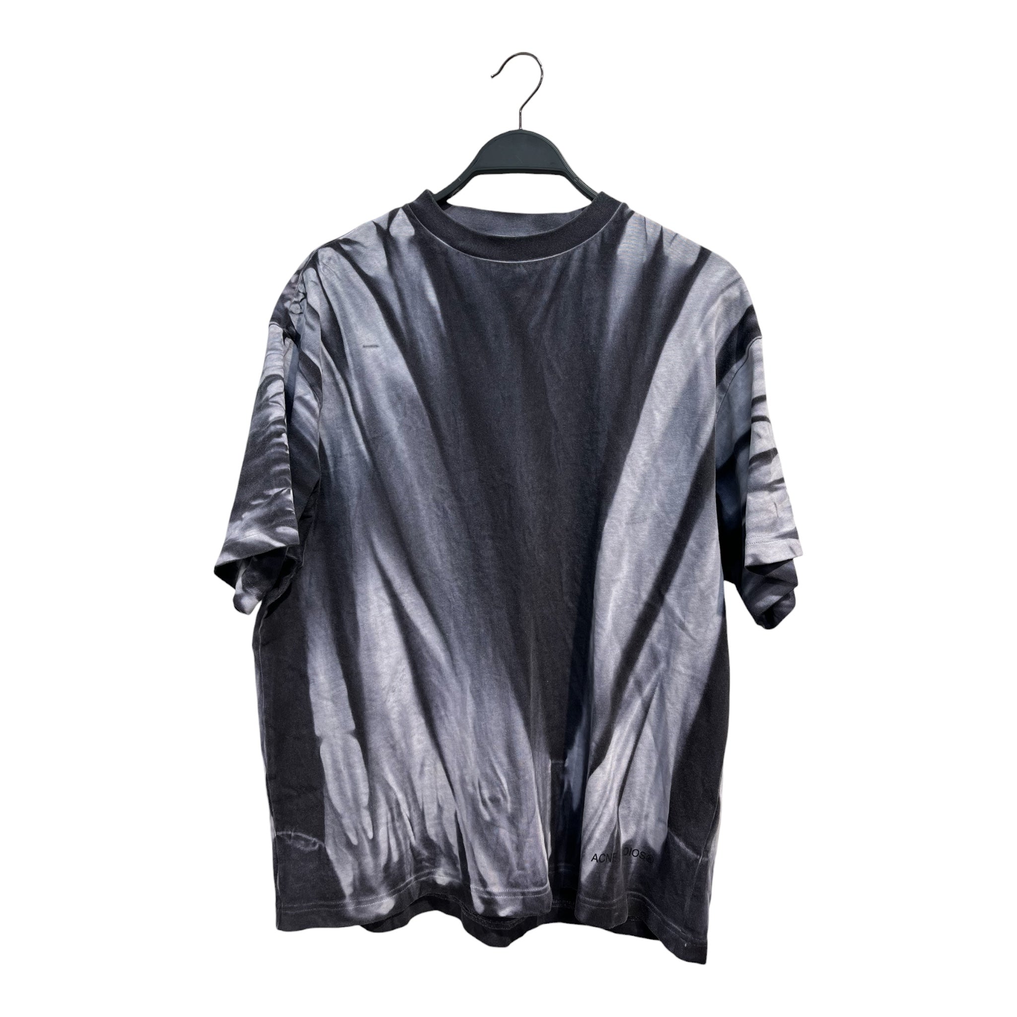 Acne Studios/T-Shirt/XXS/Cotton/GRY/All Over Print/GRAY TIE DYE OVERSIZED TEE view 1