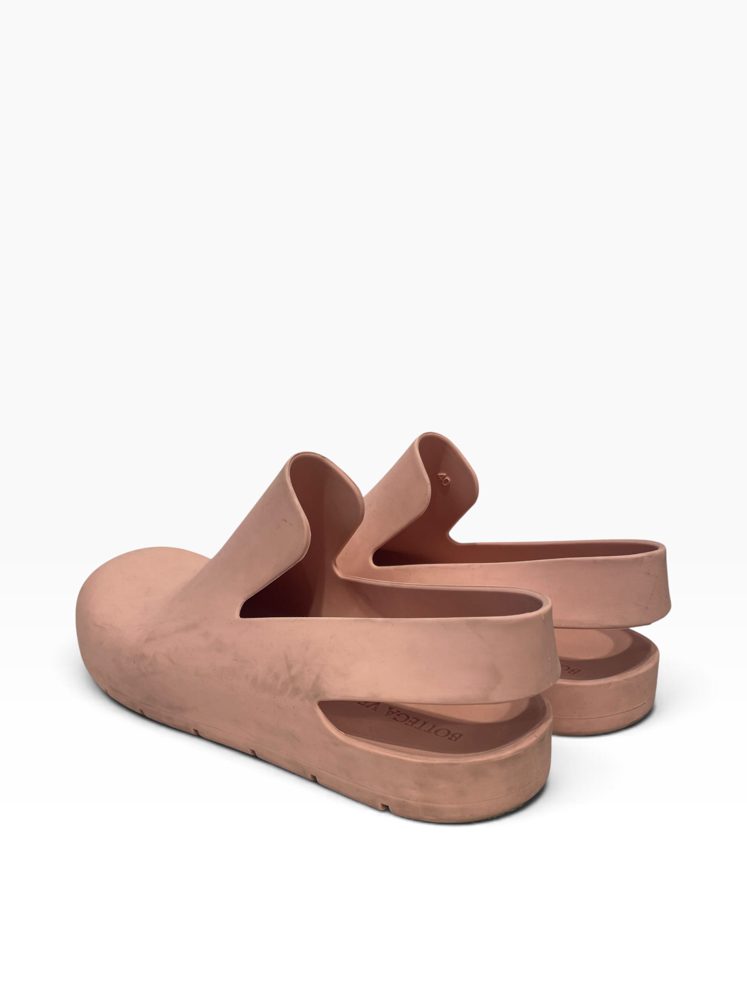 BOTTEGA VENETA/Sandals/EU 40/Leather/PNK/puddle view 2