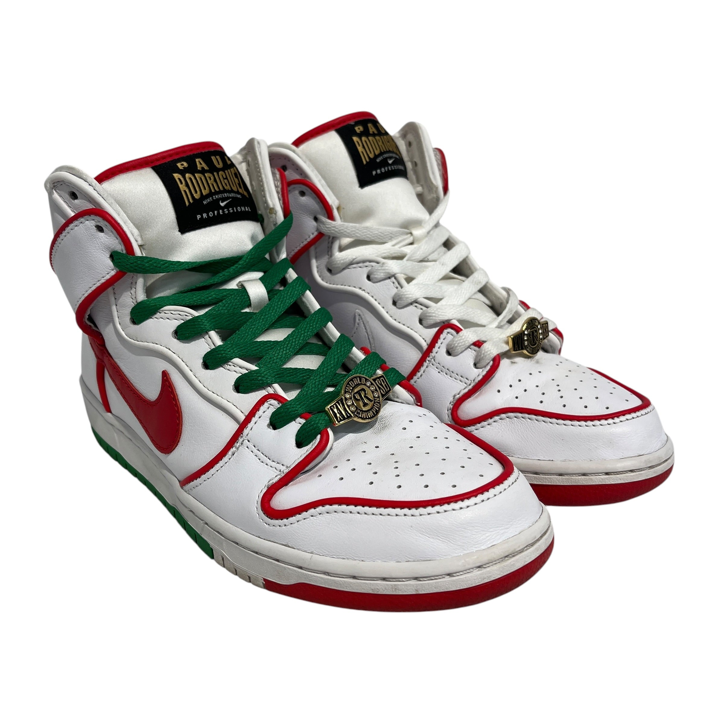 NIKE/Hi-Sneakers/US 9.5/Leather/WHT/prod mexico view 1