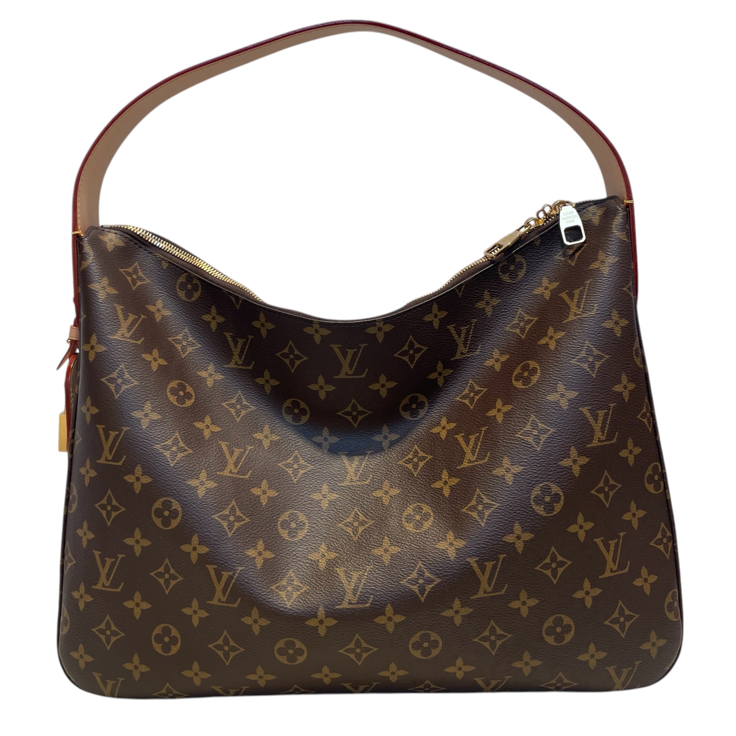 LOUIS VUITTON/Bag/Leather/BRW/Slouchy MM monogram view 2