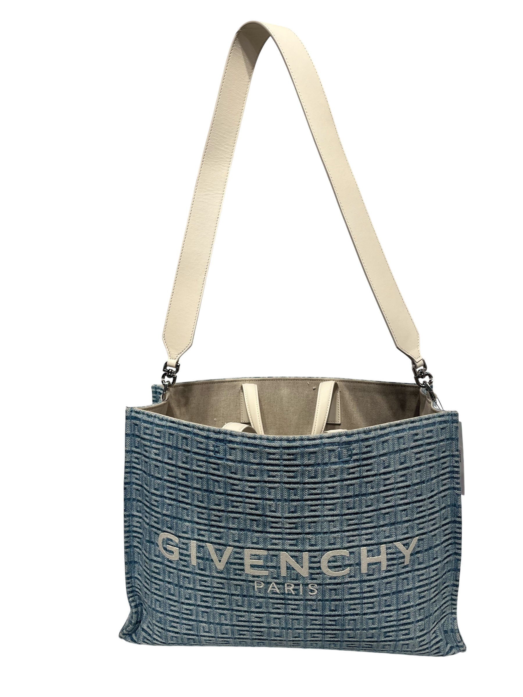 GIVENCHY/Hand Bag/BLU/G tote Denim view 1