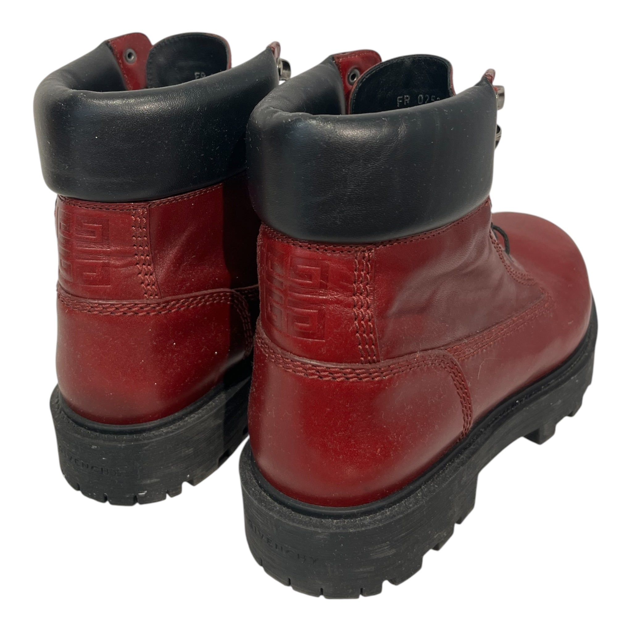 GIVENCHY/Boots/EU 43/Leather/BRD/8 Hole/0253 lug boots view 2