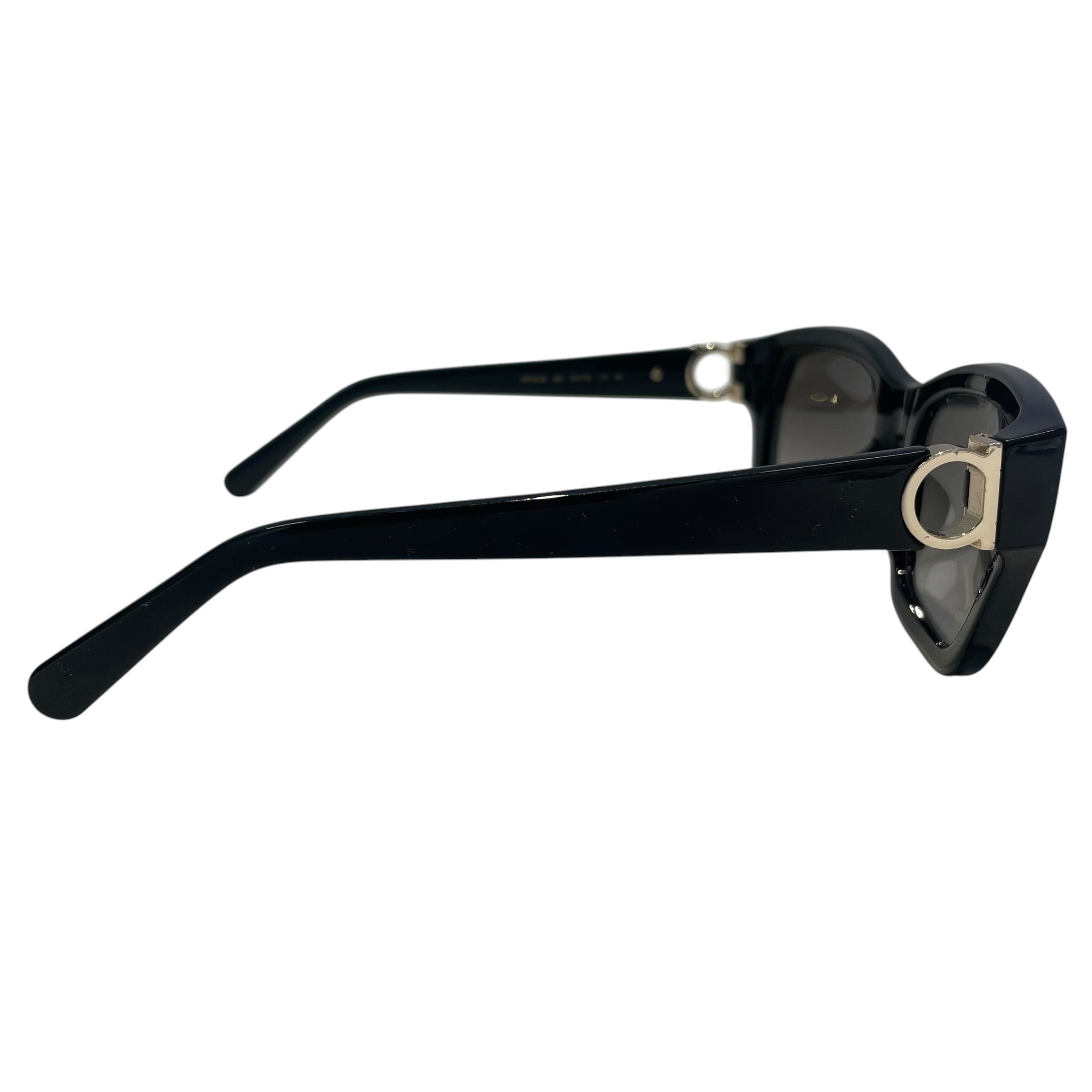 Salvatore Ferragamo/Sunglasses/Plastic/BLK/SF1012S Rectangular Sunglasses view 2