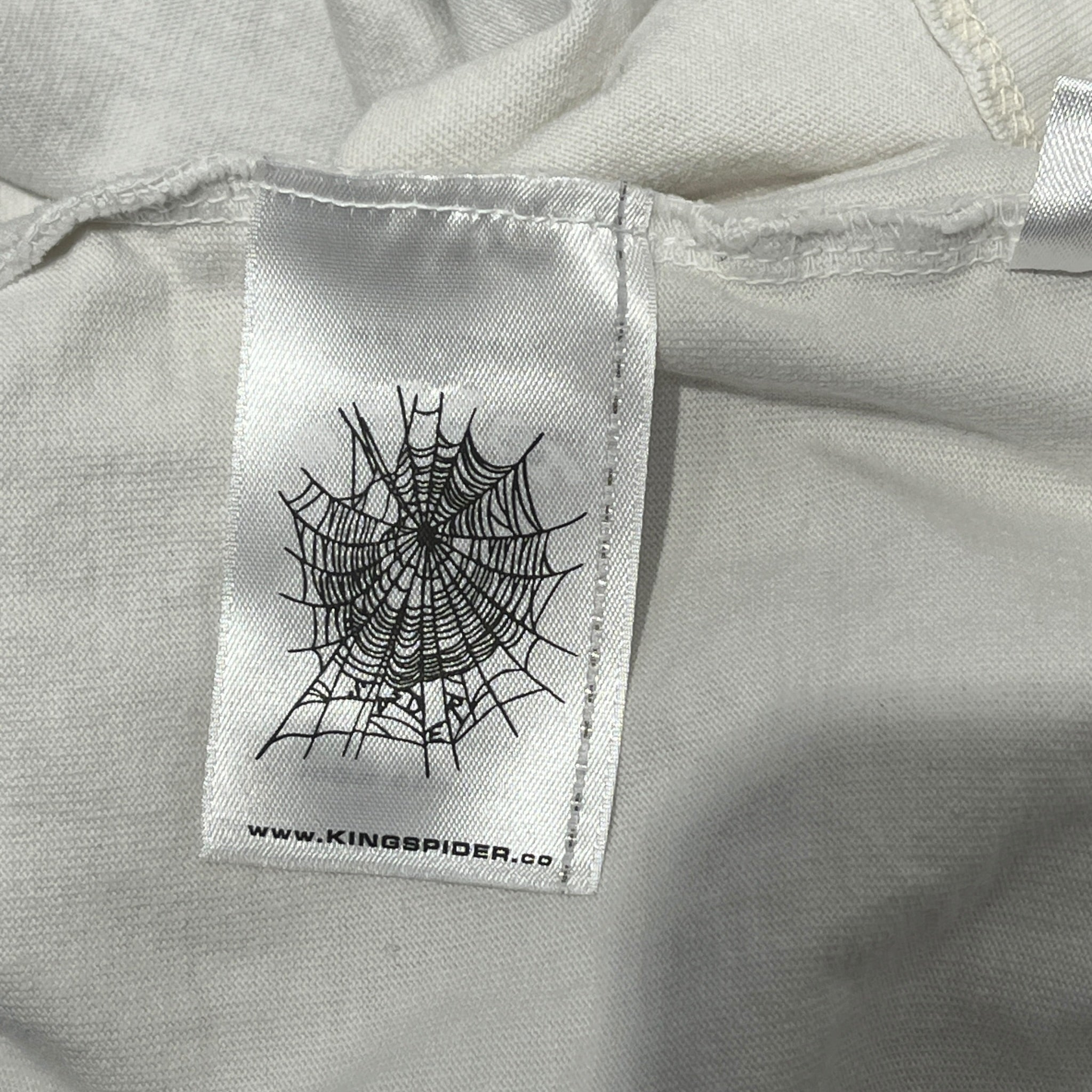 Sp5der/T-Shirt/S/Cotton/WHT/Graphic/SP5 5Luminum tee view 4