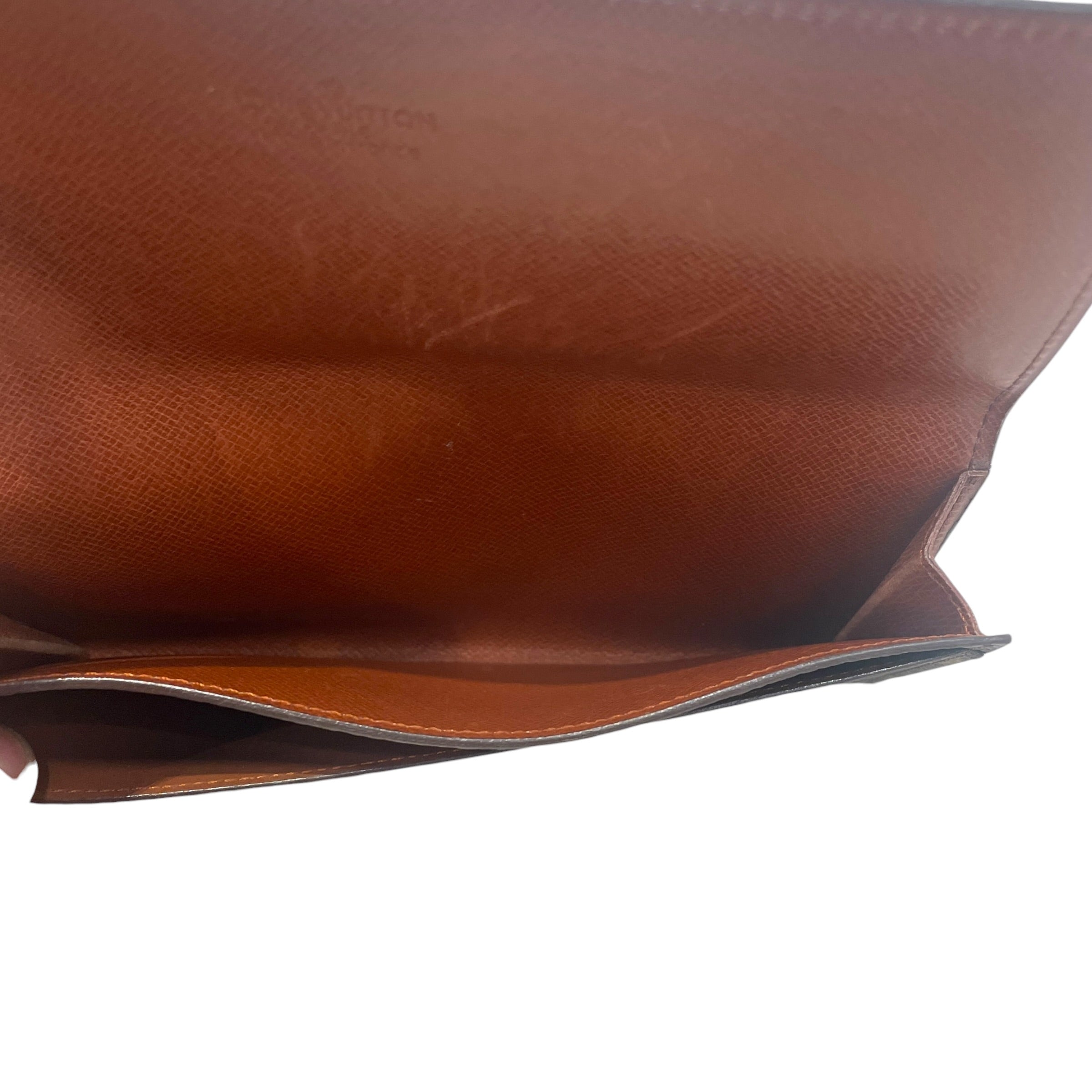 LOUIS VUITTON/Bifold Wallet/Monogram/Leather/BRW/L's/Porte-Cercle view 6