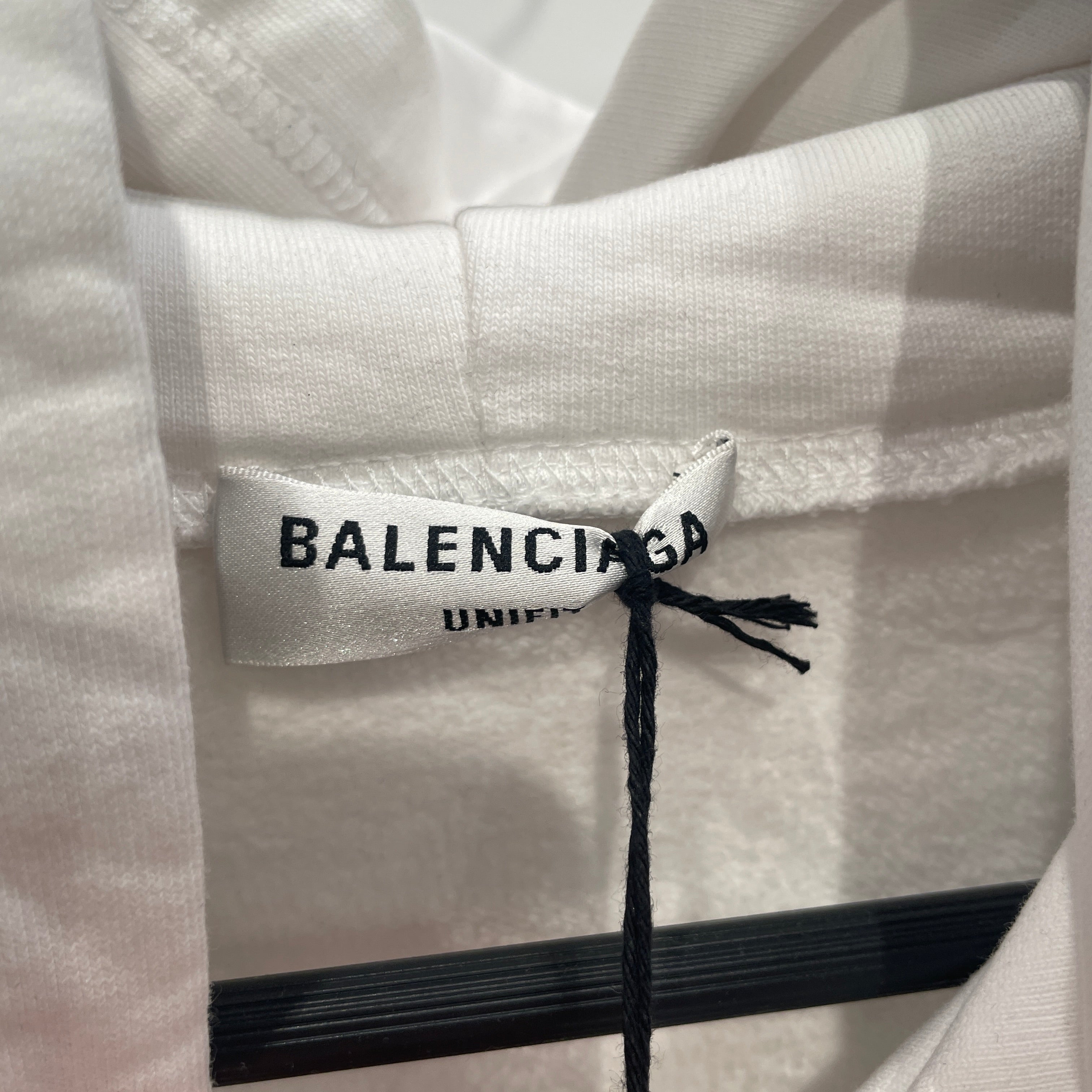 BALENCIAGA/Hoodie/L/Cotton/WHT/PRIDE 2022 HOODIE view 3