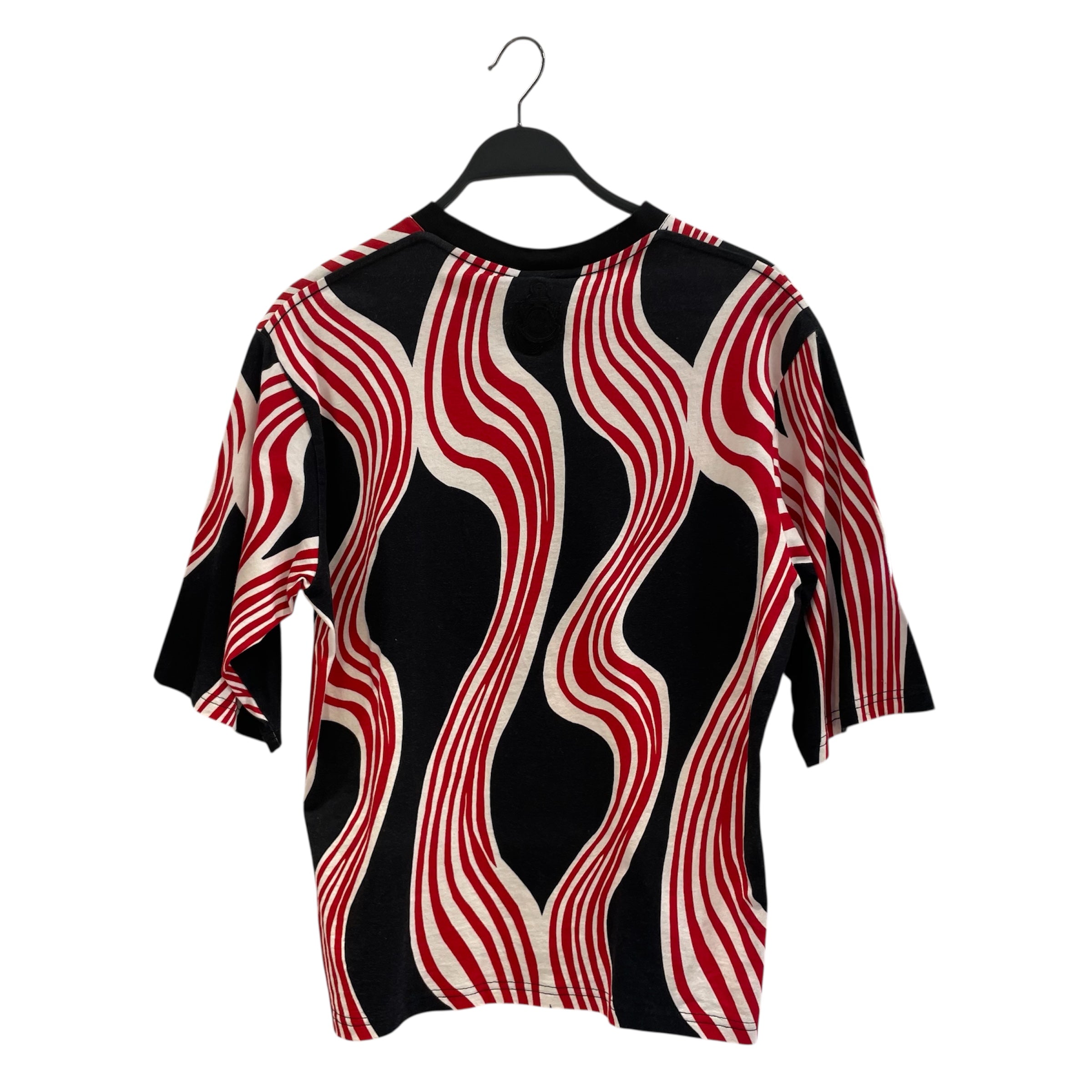 MONCLER/JW ANDERSON(J.W.ANDERSON)/T-Shirt/S/Cotton/MLT/All Over Print/RED/BLK/WHT view 2