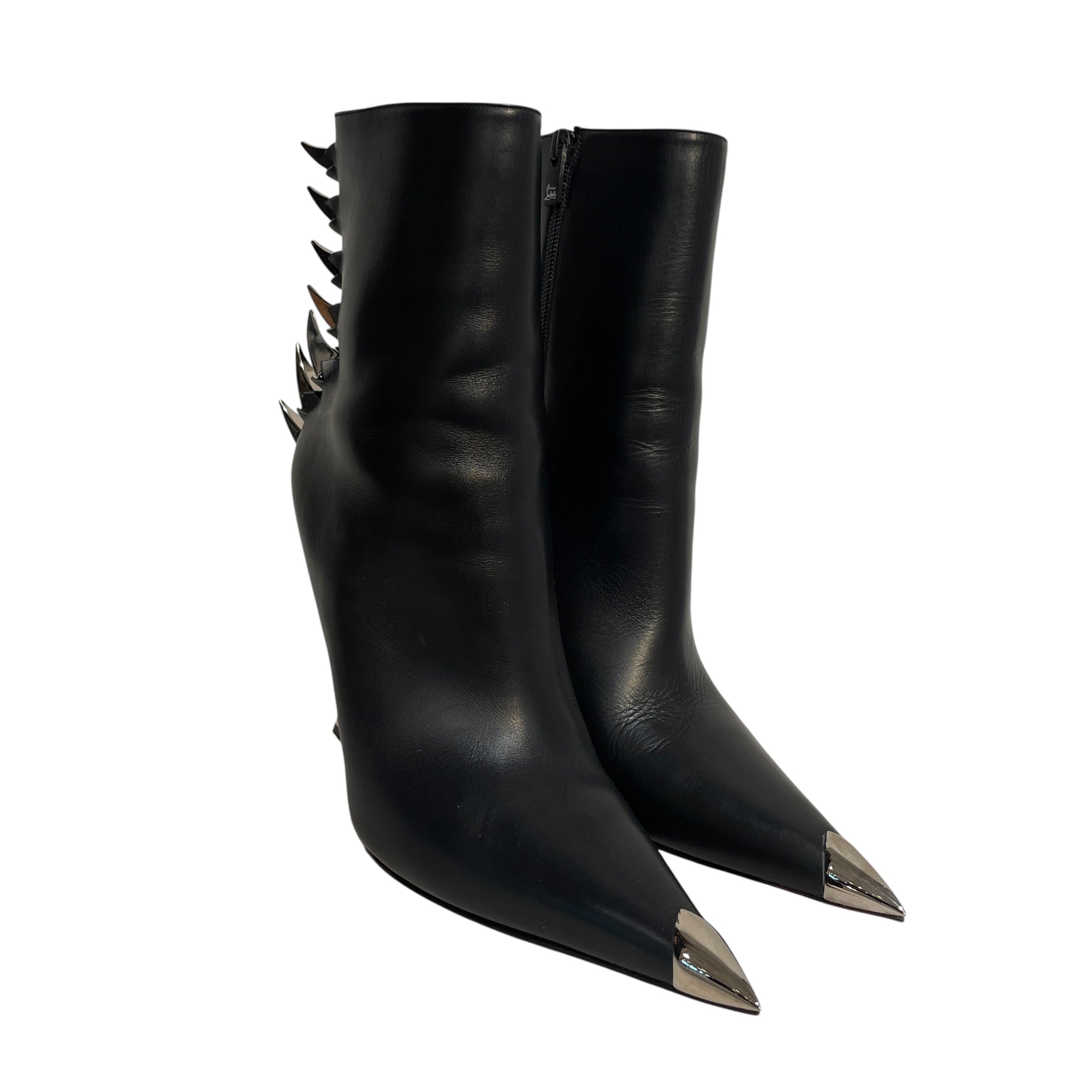 Christian Louboutin/Heels/EU 41/Leather/BLK/Kate Max Bootie view 1