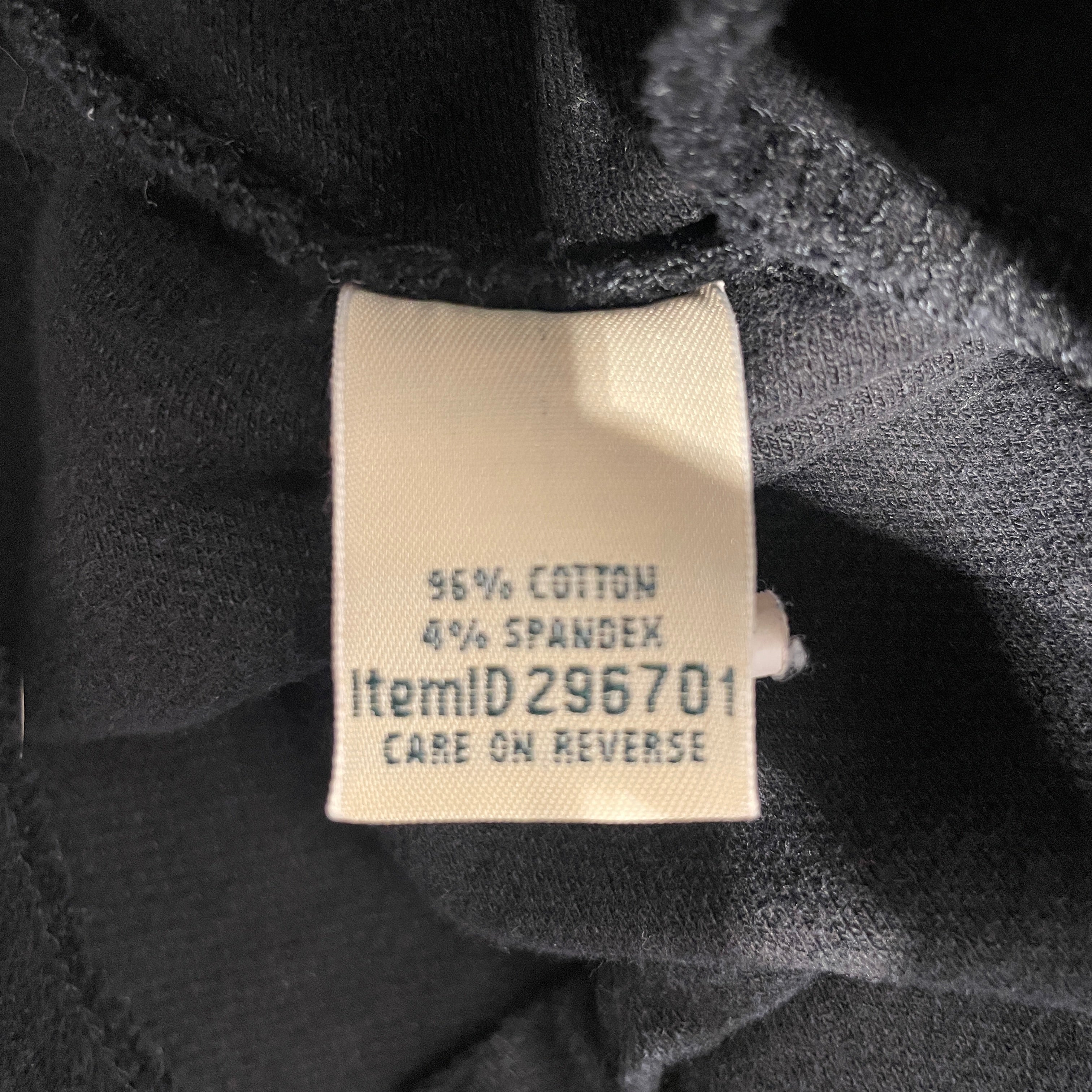 L.L.Bean/Bootcut Pants/L/Cotton/BLK/ view 4