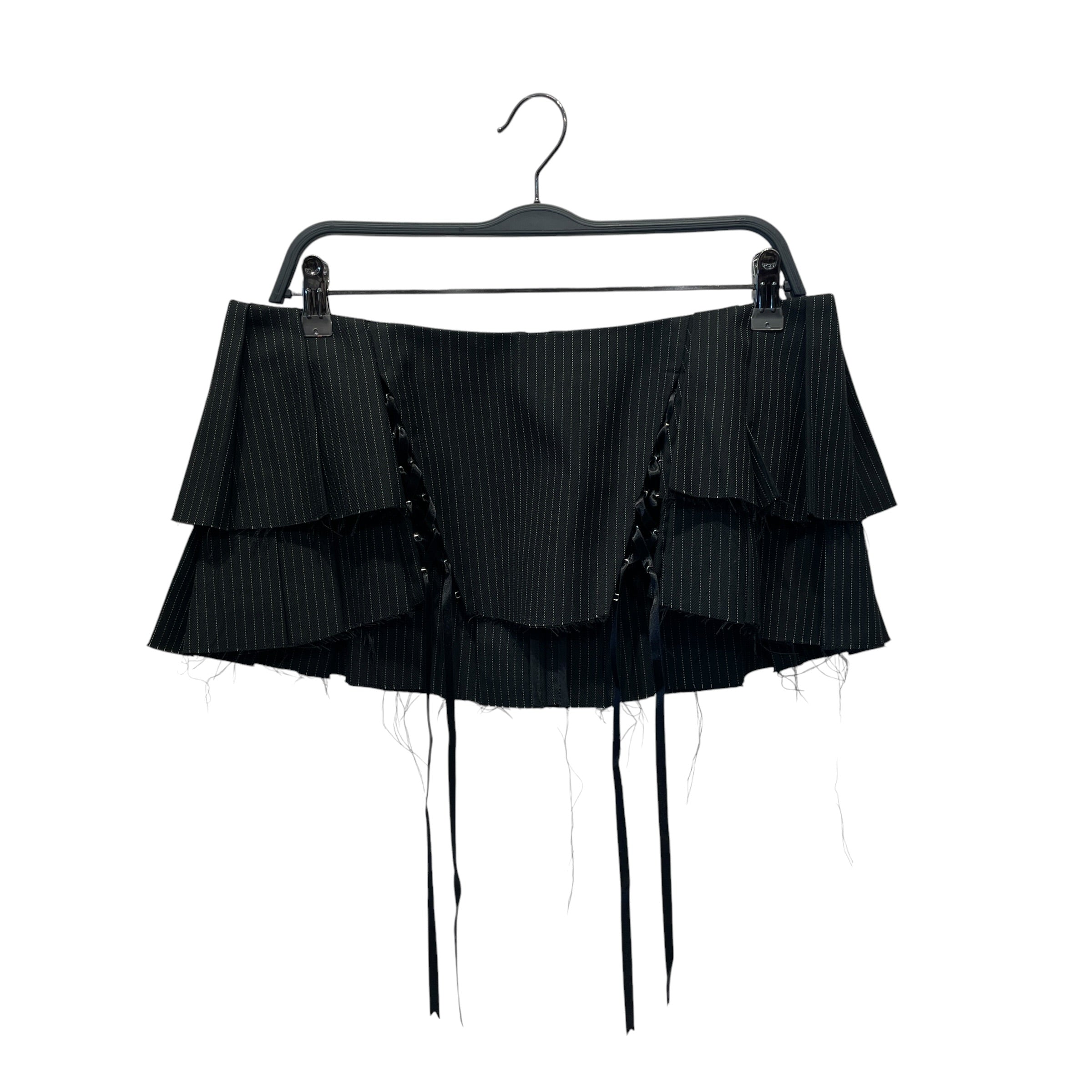 DILARA/Heaven By Marc Jacobs/Skirt/M/Stripe/Polyester/BLK/ view 1