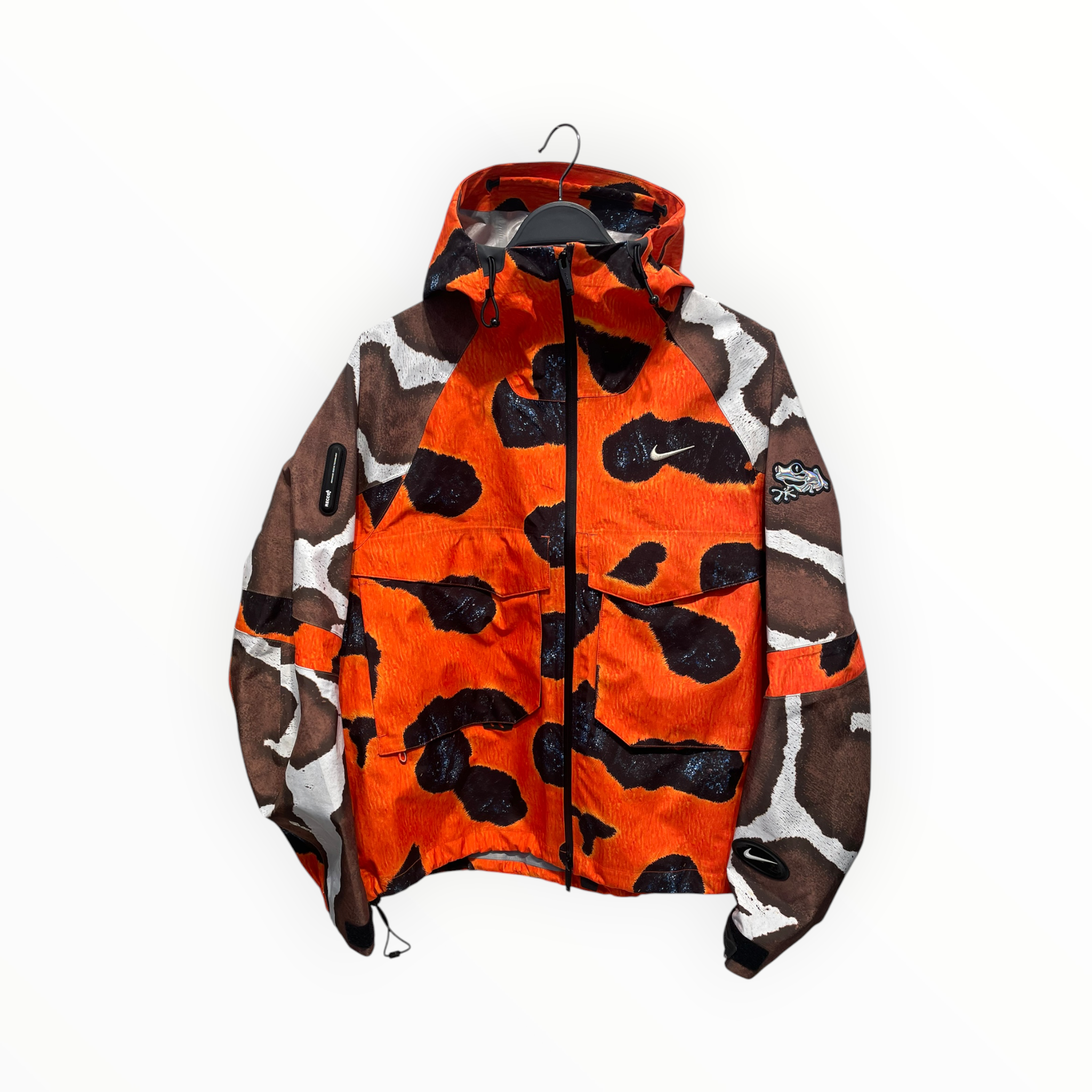 NOCTA/Windbreaker/M/Nylon/ORN/All Over Print/Black & Blue Patches view 1