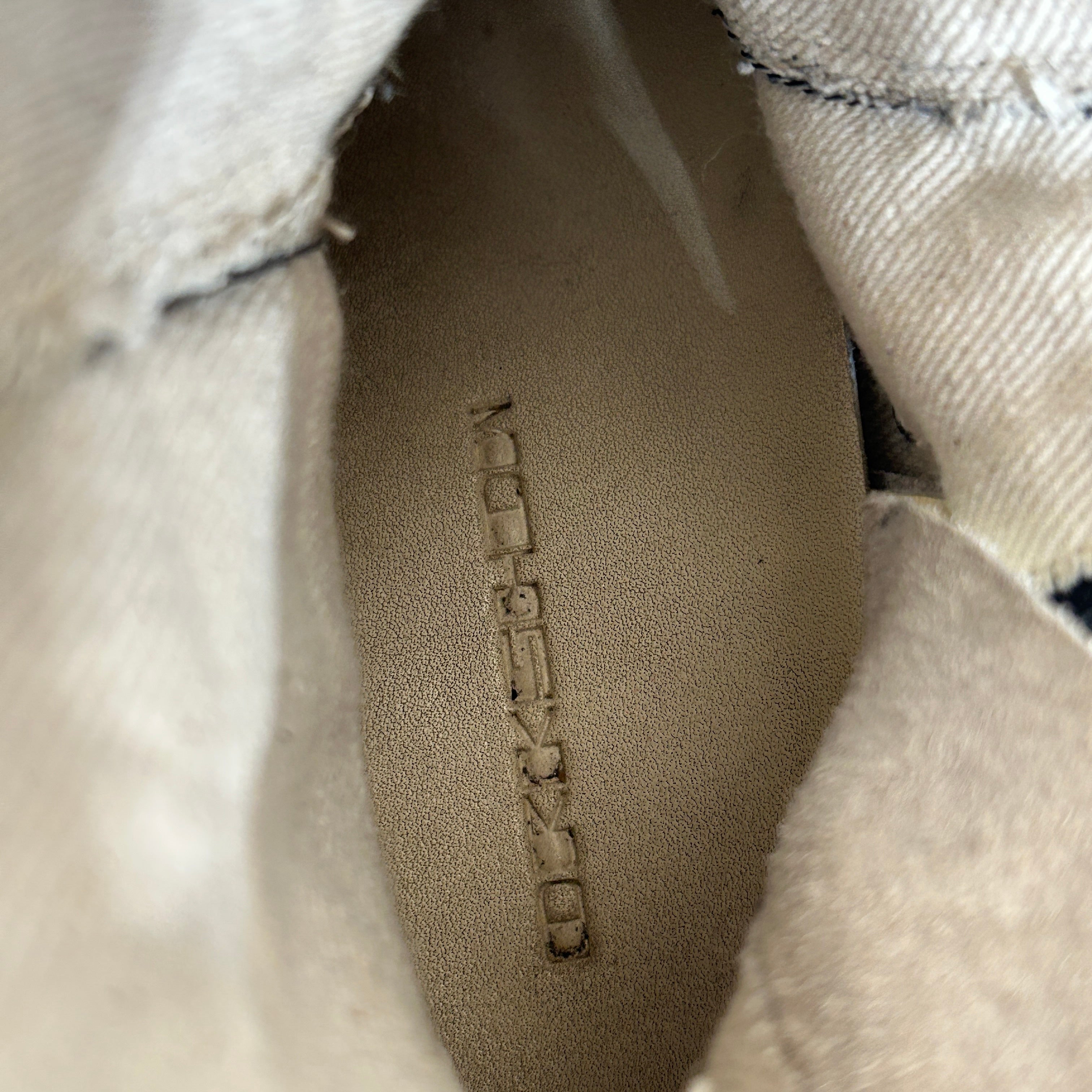 RICK OWENS DRKSHDW/Hi-Sneakers/US 10/Nylon/BLK/Canvas Boots view 3
