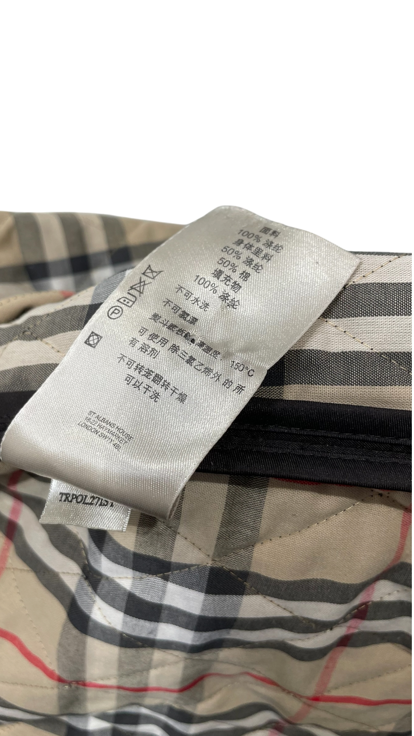 BURBERRY LONDON/Quilted Jkt/XL/Nylon/BRW/Burberry London Diamond Quiltd view 6