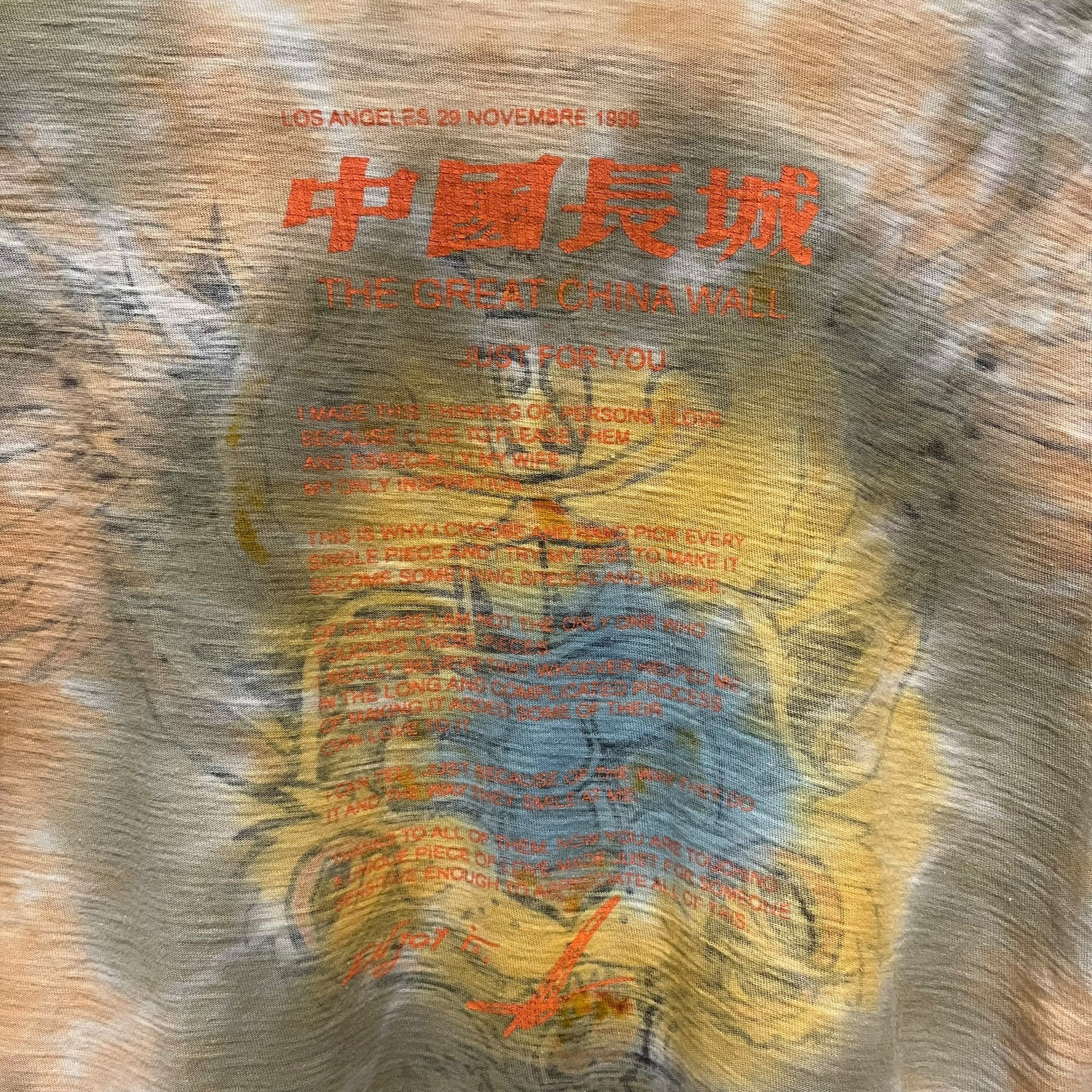 CHINA WALL/T-Shirt/M/Cotton/MLT/All Over Print/wings/birds/cat view 4
