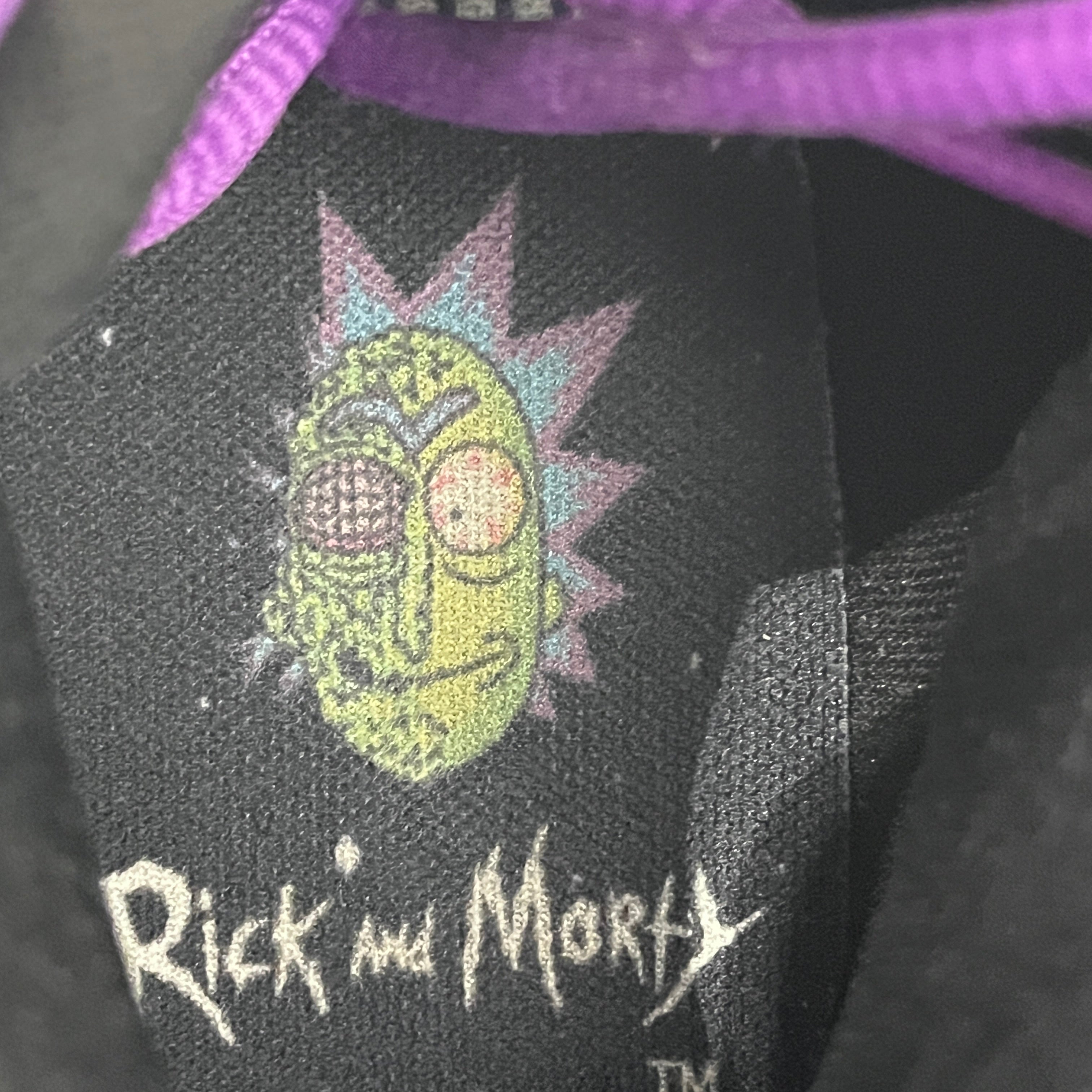 PUMA/Hi-Sneakers/US 10/Graphic/YEL/LAMELO RICK & MORTY view 3