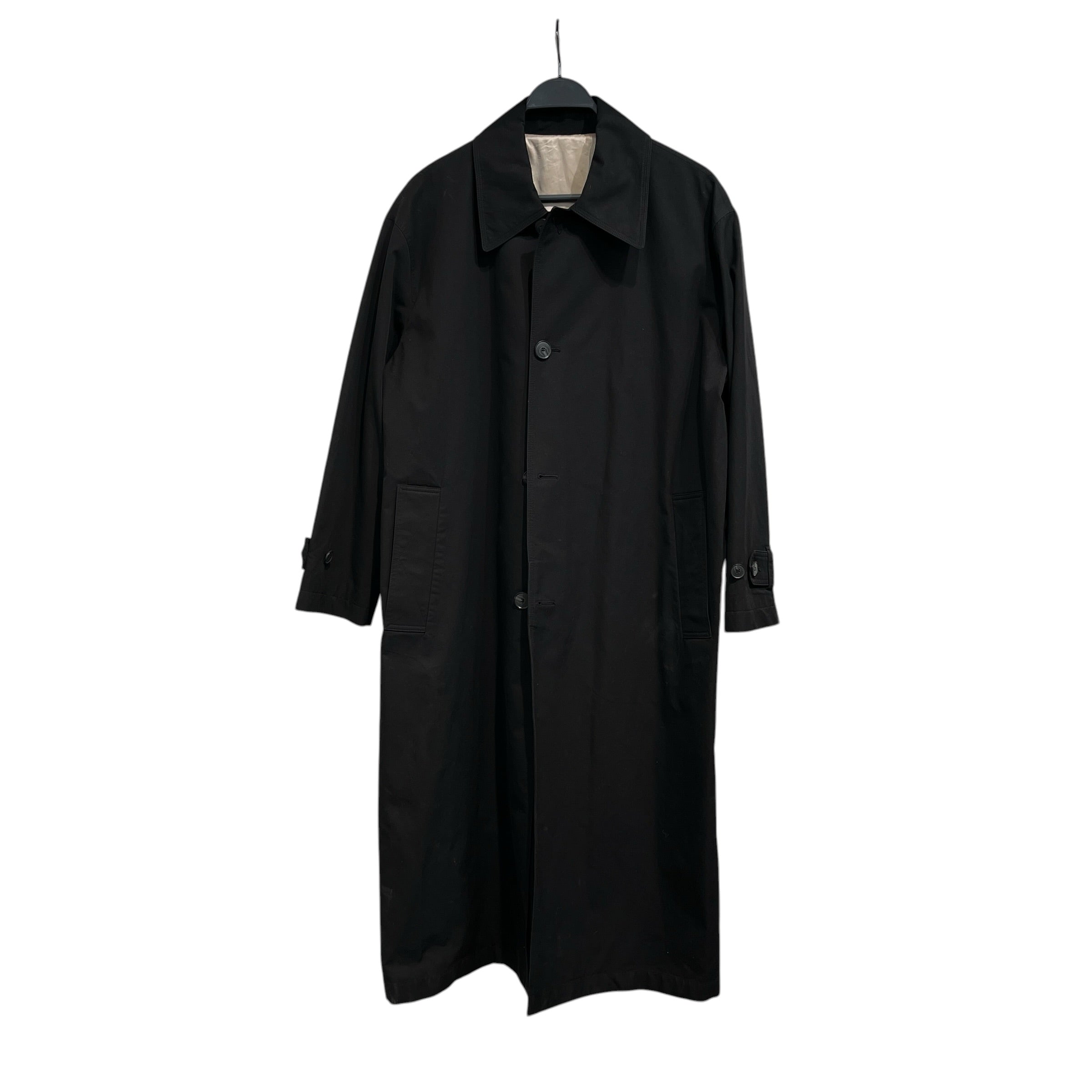 mfpen/Trench Coat/XXS/Cotton/BLK/Twill Long Trench view 1