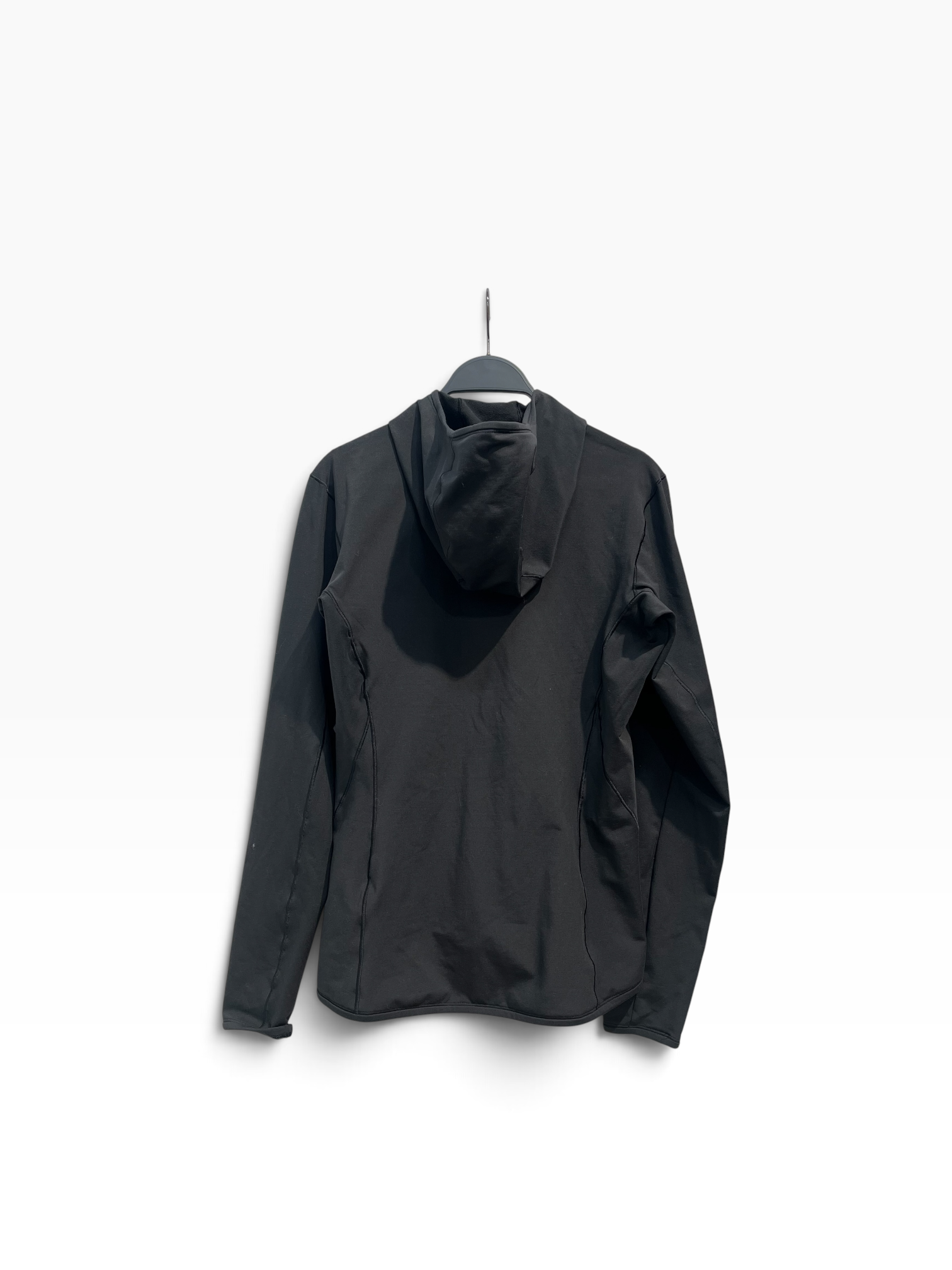 ARC'TERYX/Windbreaker/M/Nylon/BLK/ATOM HOODED PUFF RAONCOAT view 2