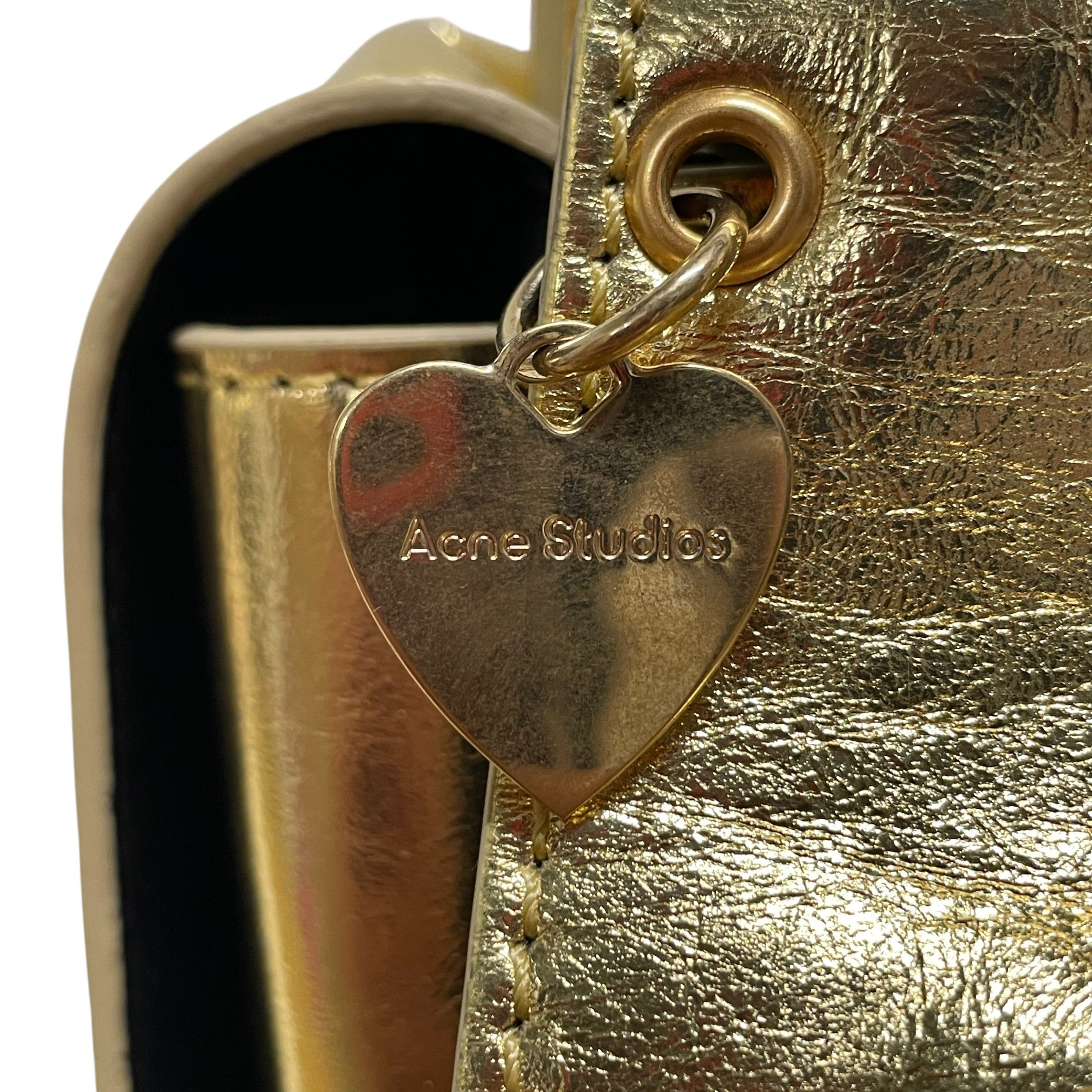 Acne Studios/Hand Bag/Leather/GLD/2 POCKET, SIDE PCKTS view 6