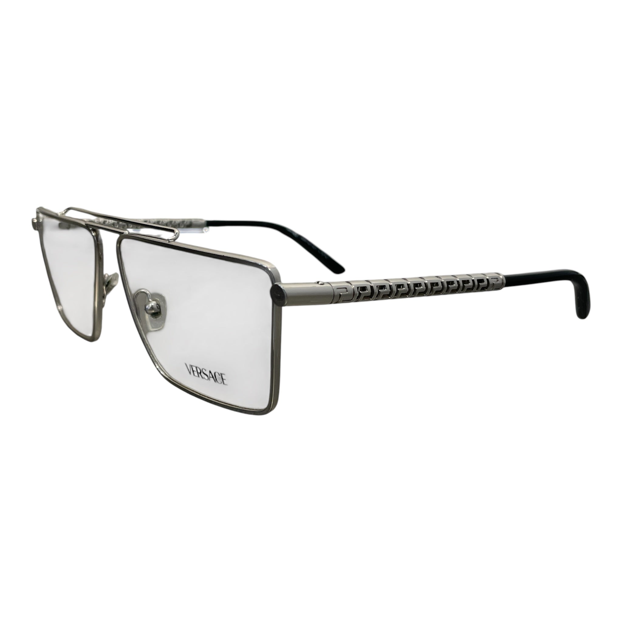VERSACE/Glasses/Metal/SLV/M's/clearlens/4295 view 2