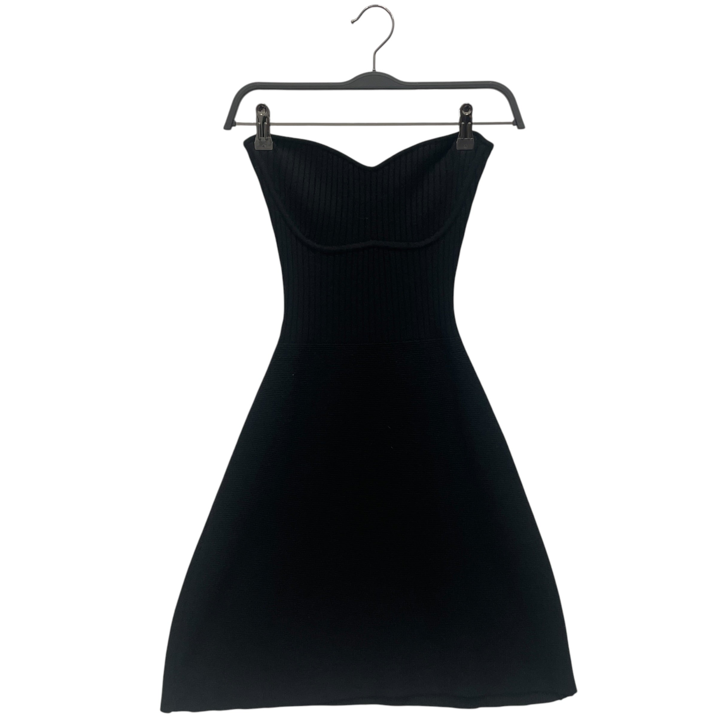 Andersson Bell/SL Dress/S/Cotton/BLK/BIG BUCKLE FRONT view 1