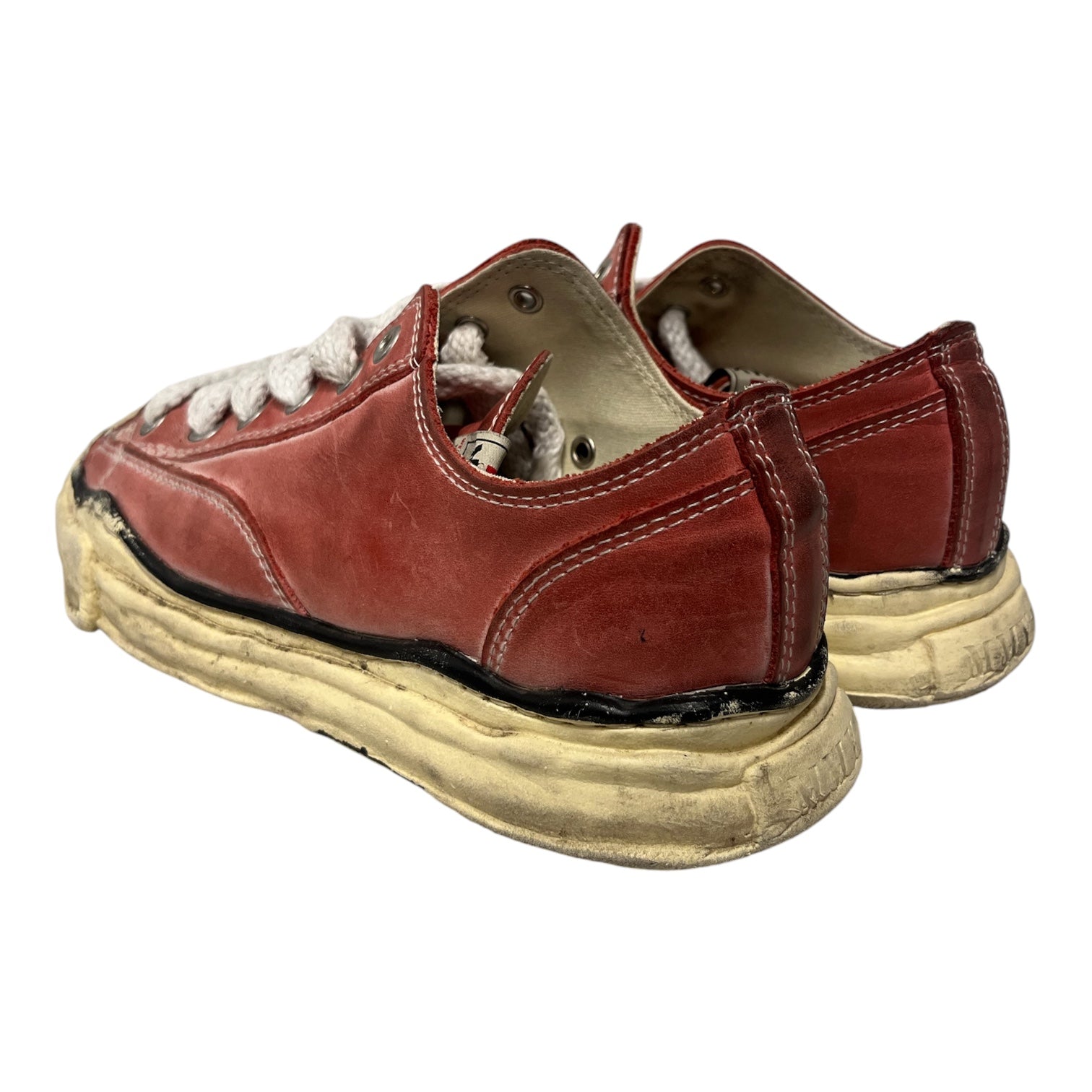 MIHARA YASUHIRO/Low-Sneakers/US 10/RED/faded view 2