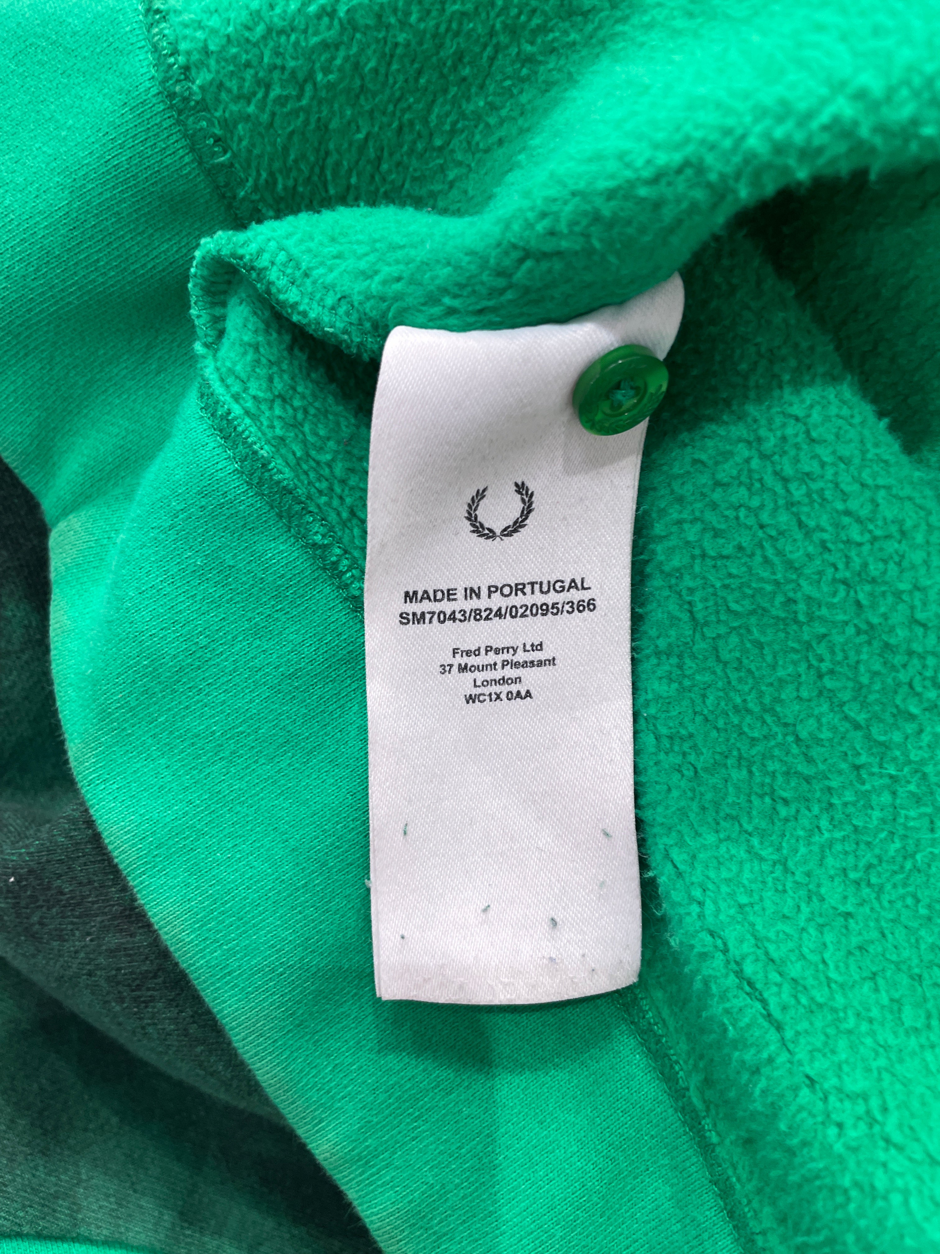 RAF SIMONS/Sweater/M/Cotton/GRN/RAFSIMONSXFREDPERRY view 4