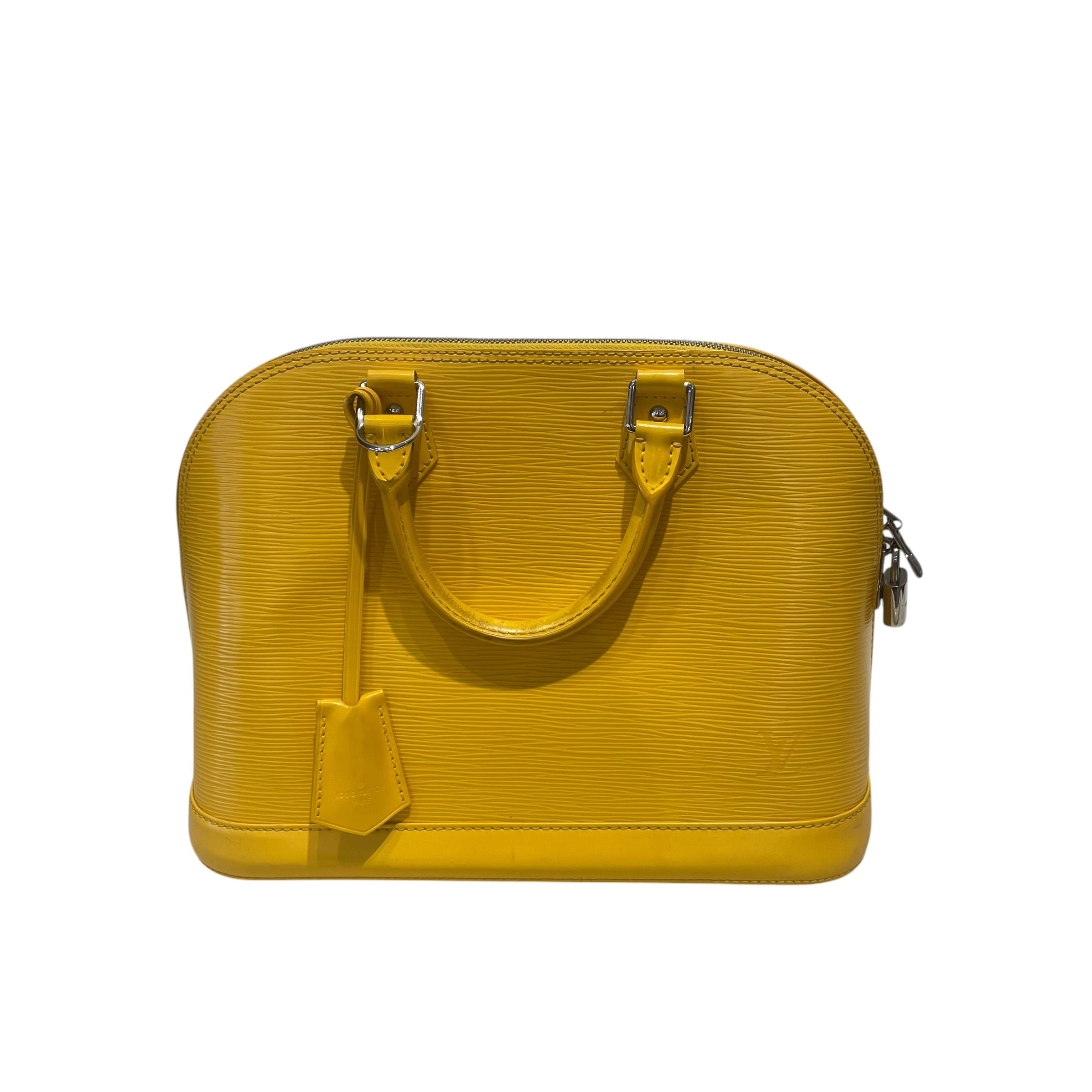 LOUIS VUITTON/Bag/Leather/YEL/Alma Bag view 1