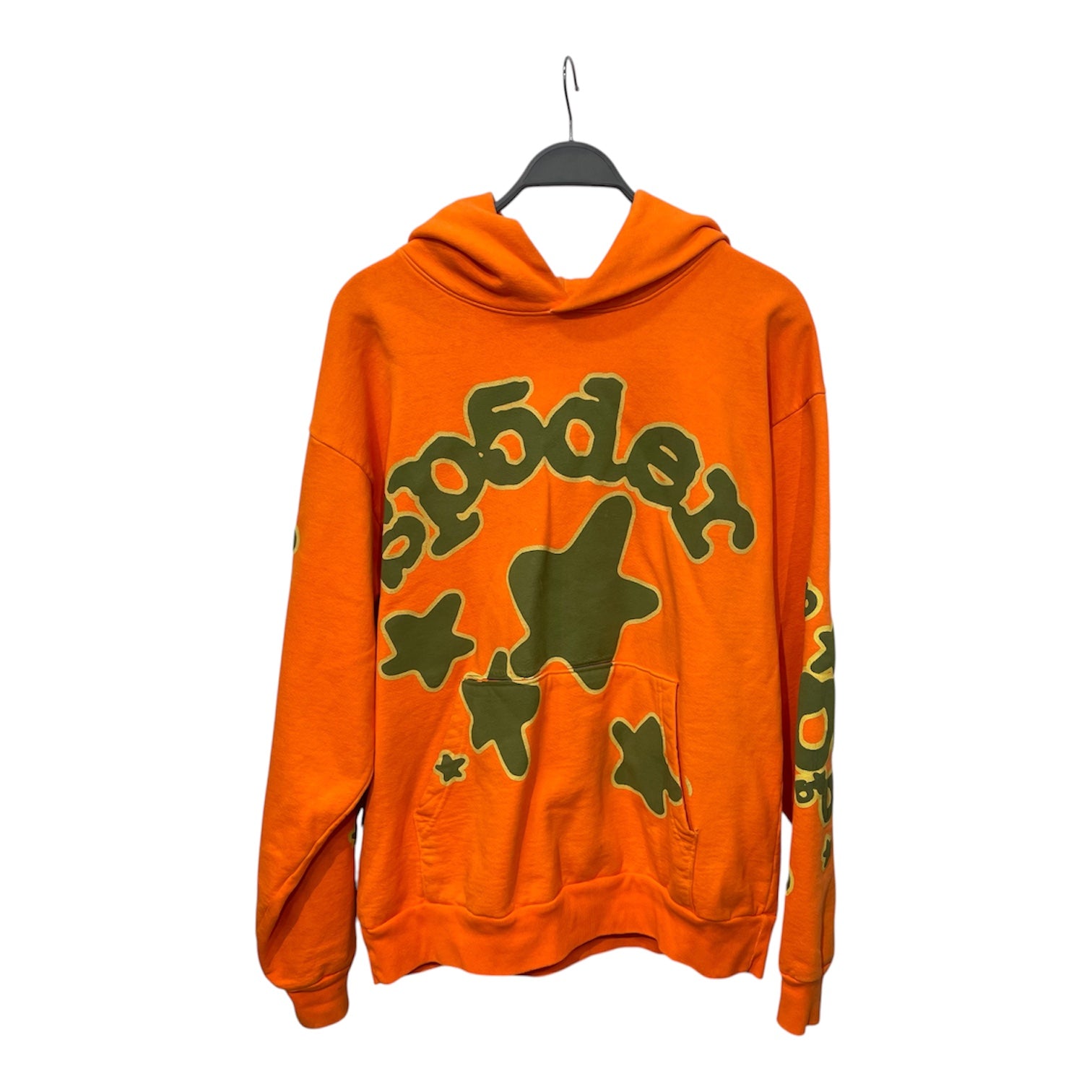 Sp5der/Hoodie/L/Graphic/Cotton/ORN/BELUGA view 1