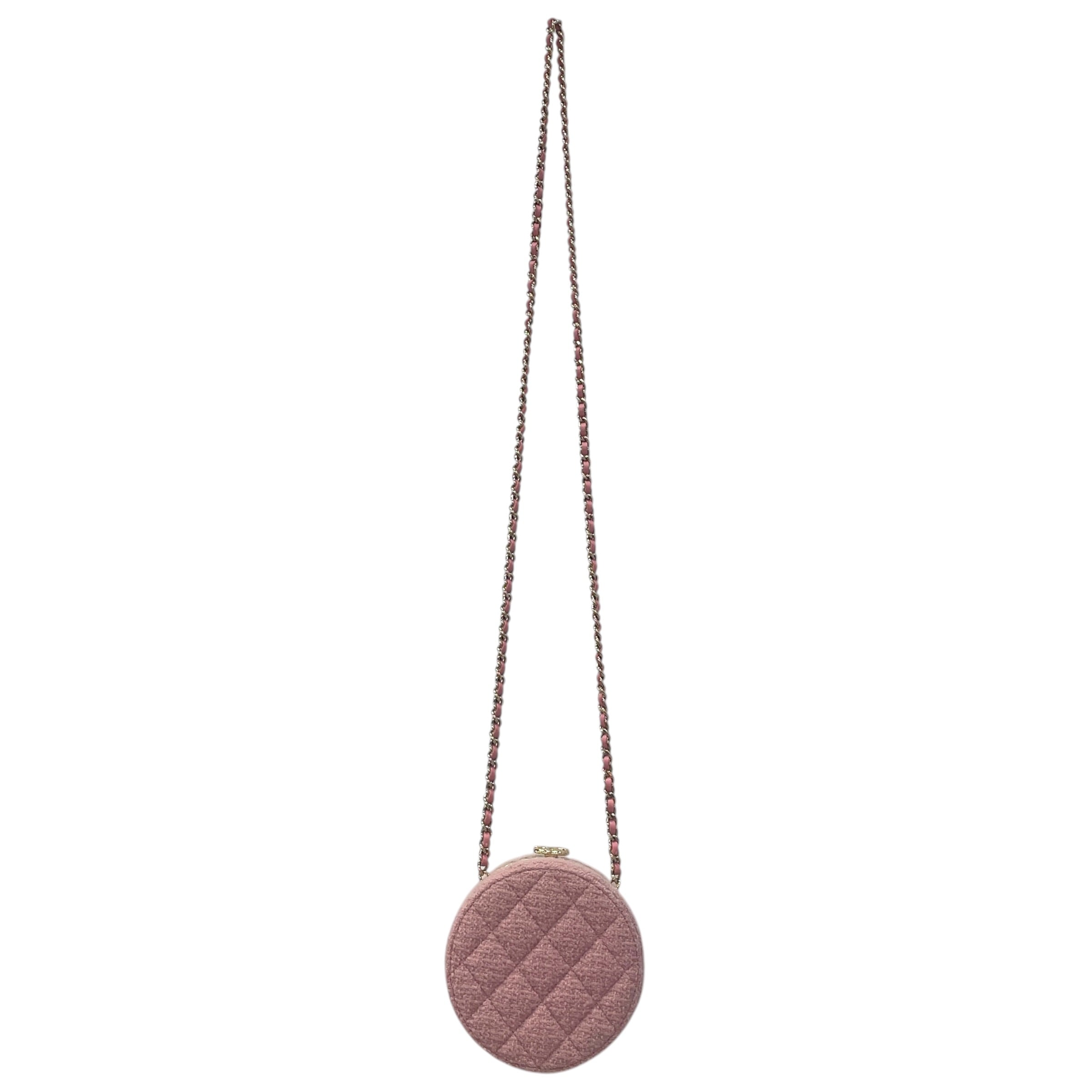 CHANEL/Clutch Bag/Round Coin Bag view 1