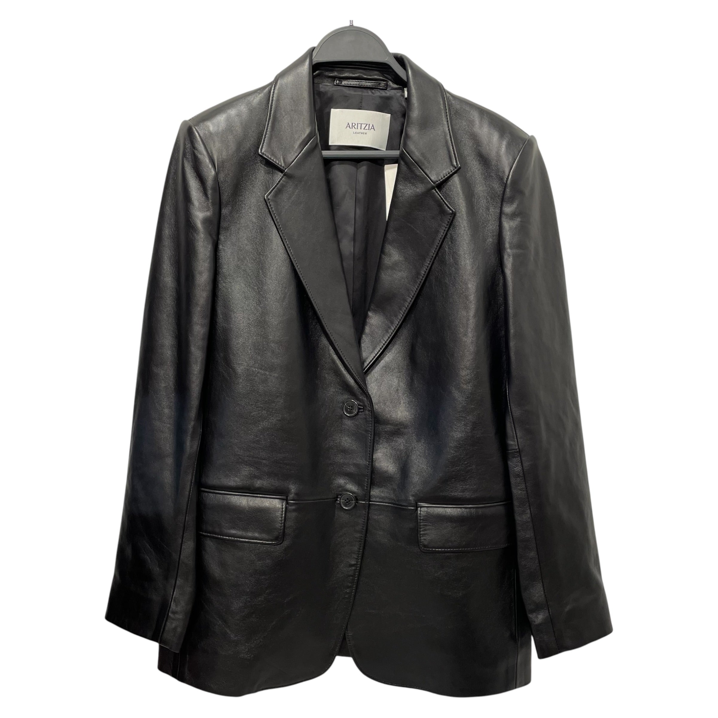 ARITZIA/Leather Jkt/4/Leather/BLK/CECIL view 1