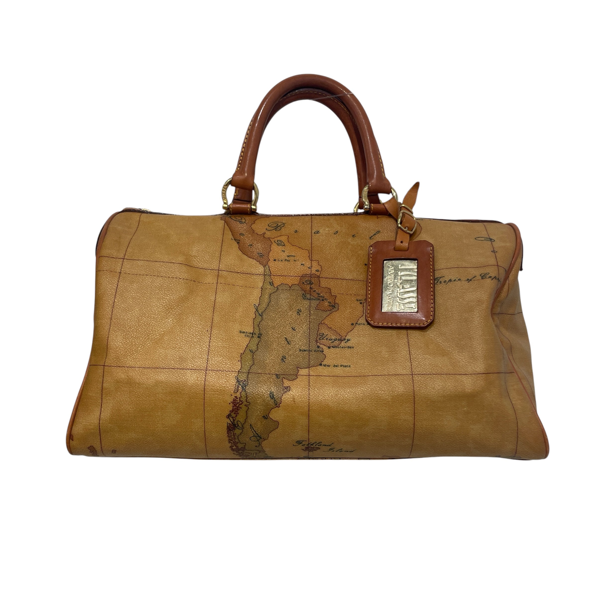 Alviero Martini/Boston Bag/All Over Print/Leather/CML/1A Classe Geo Boston Bag view 1