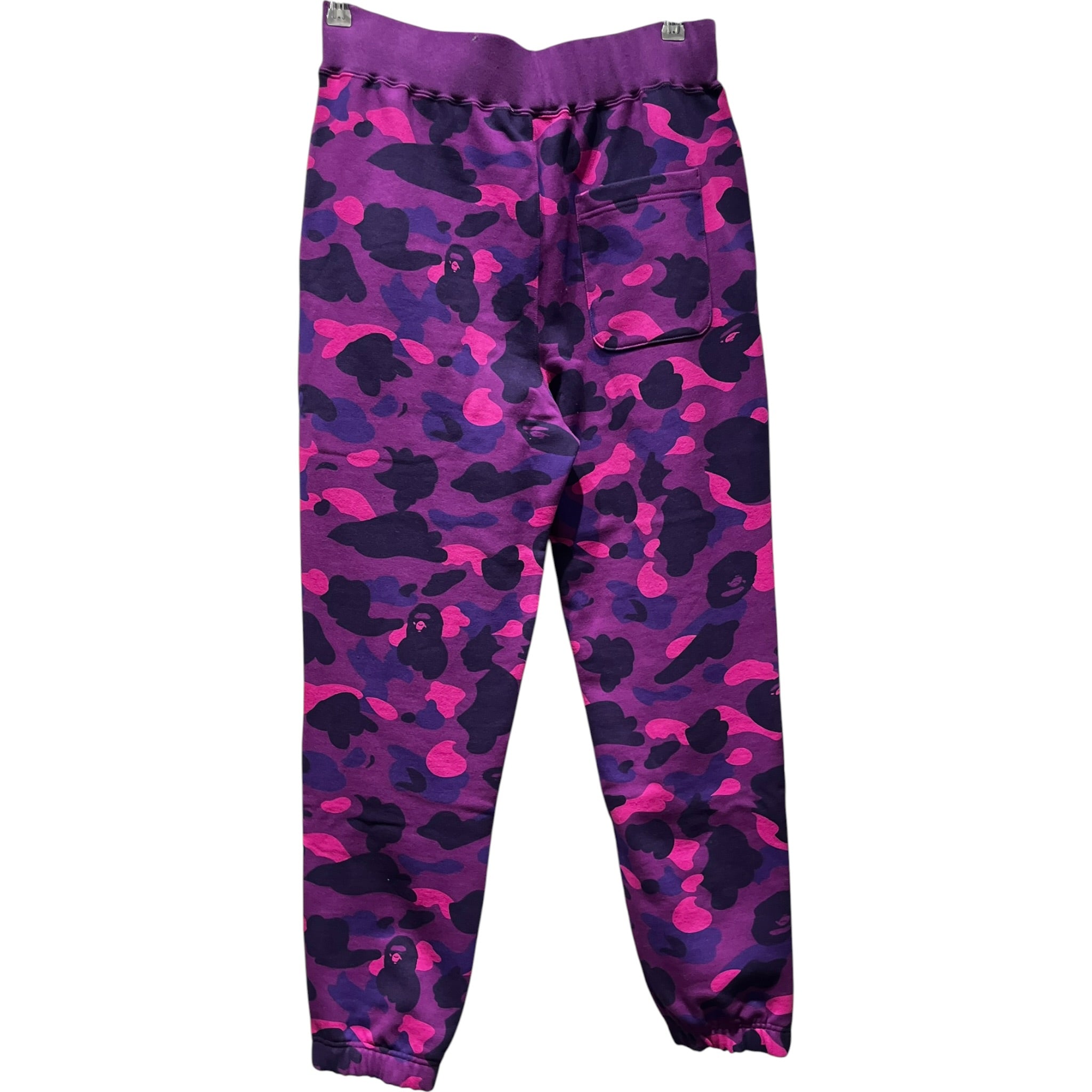A BATHING APE/Pants/M/Cotton/PPL/Joggers/Camouflage/(2)Ape Head Patch view 2