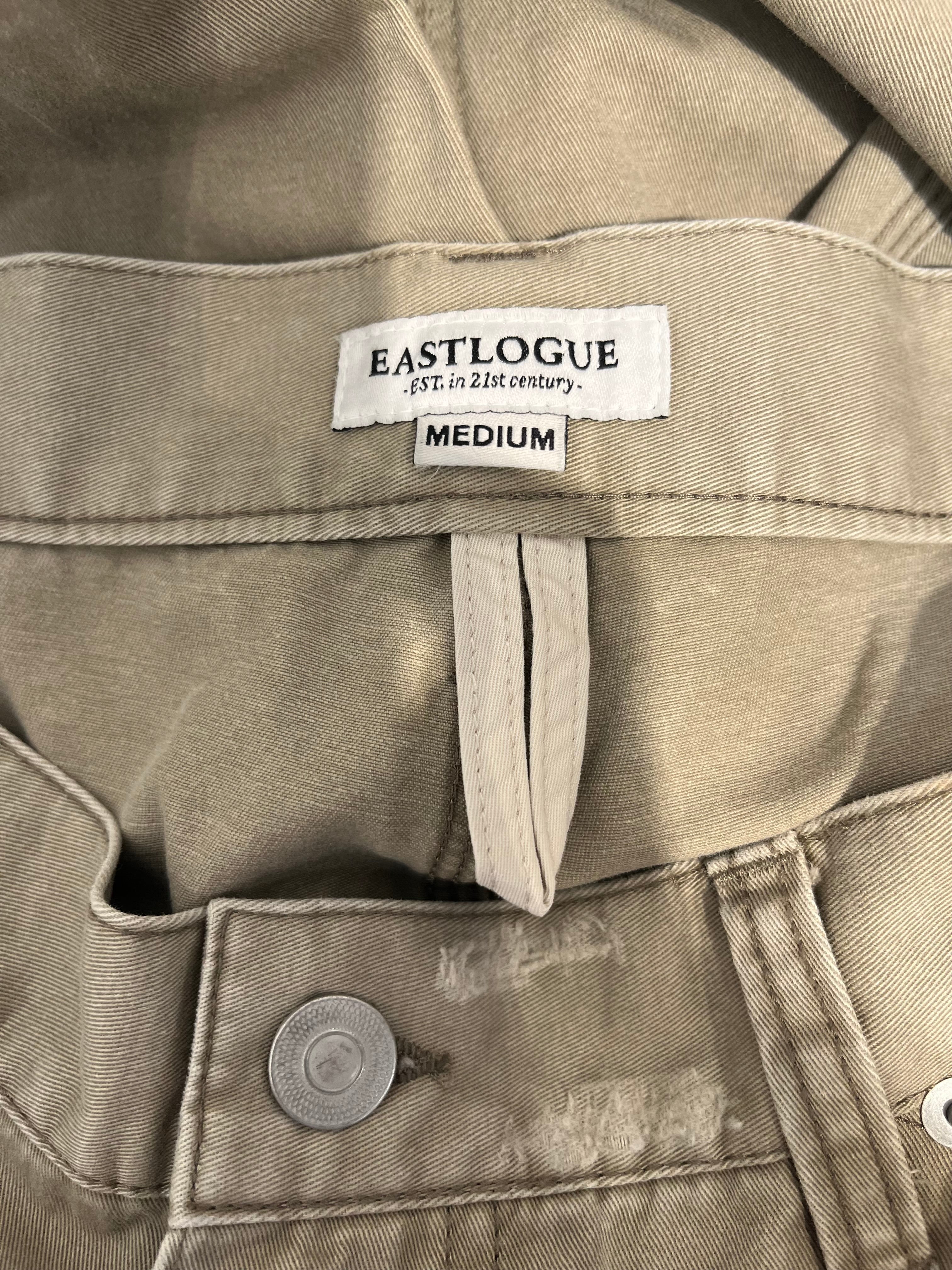 EASTLOGUE/Pants/M/Cotton/BEG/oil stained distressing view 5