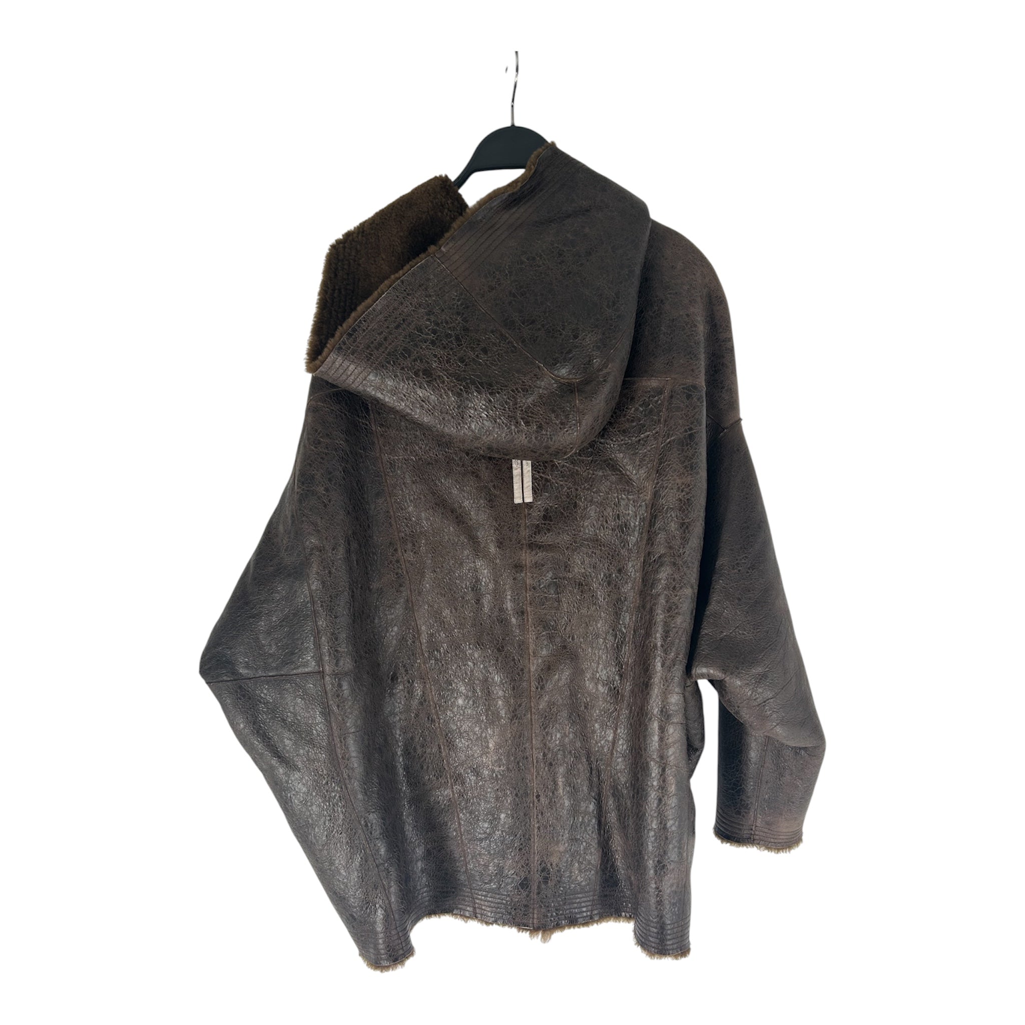 Rick Owens/Coat/38/Sheepskin/BRW/RP02C1732-LSHBOF view 2