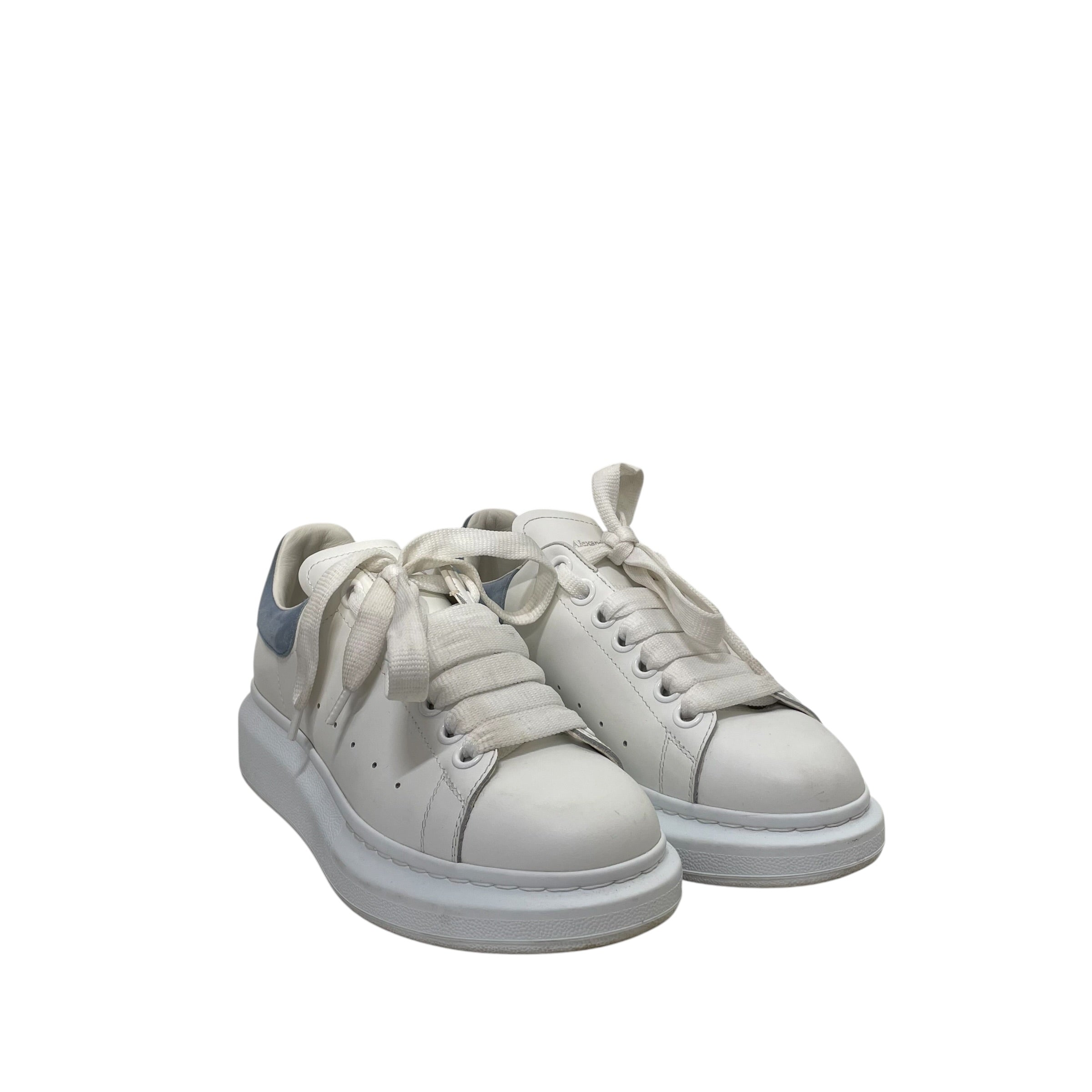Alexander McQueen/Low-Sneakers/EU 36/WHT/dream blue larry sneaker view 1