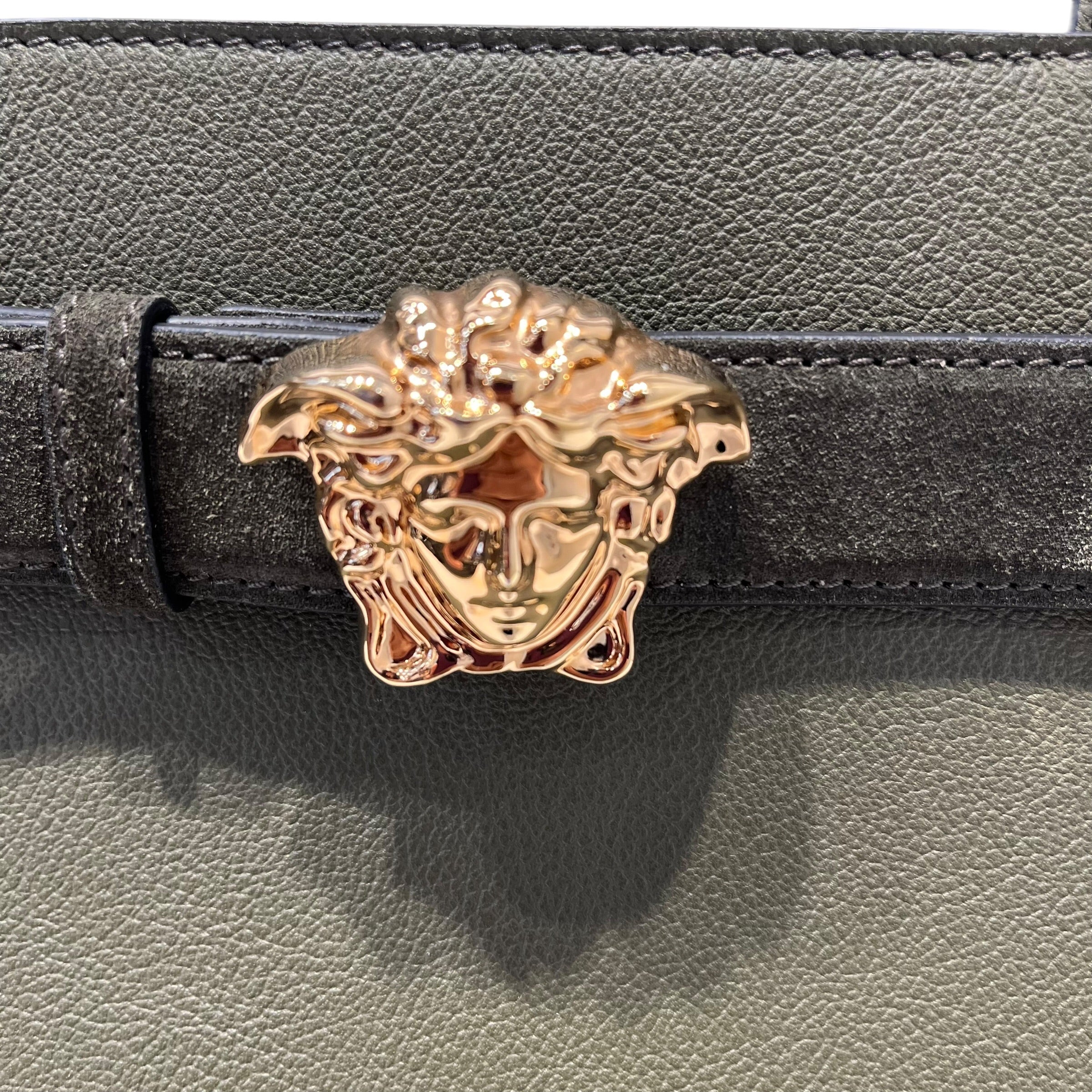 VERSACE/Cross Body Bag/Leather/GRN/ view 6