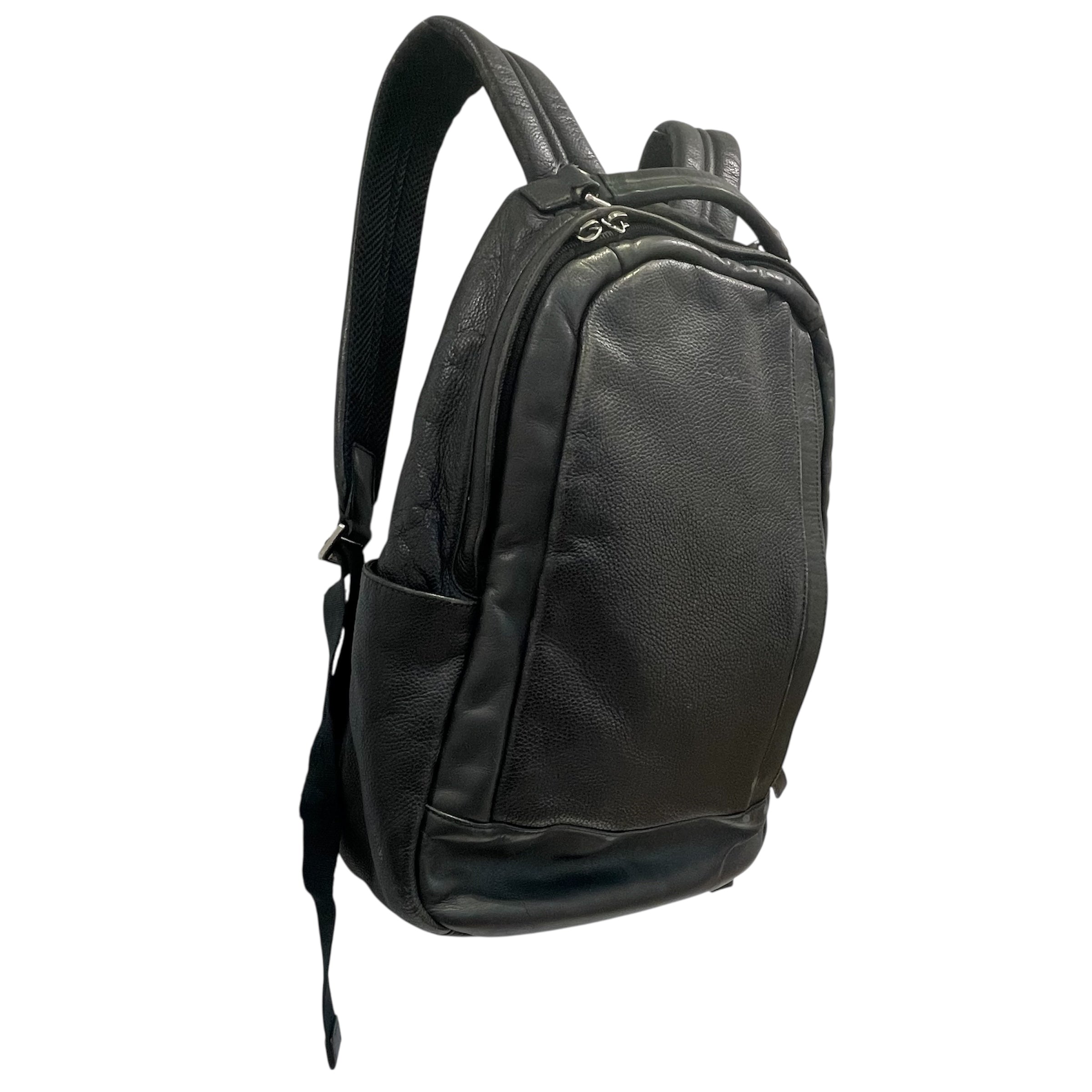 COACH/Backpack/Leather/BLK/VINTAGE BAG view 4