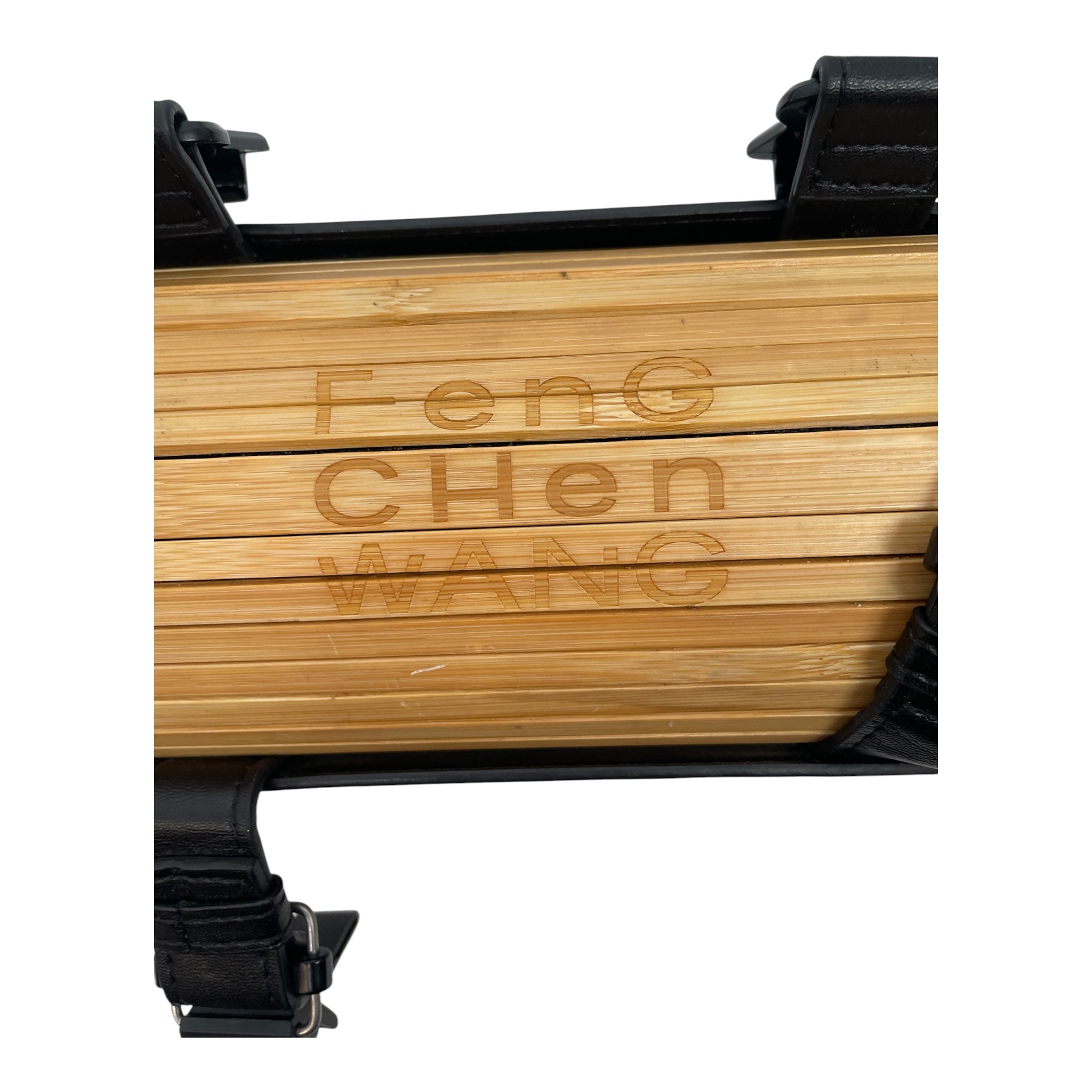 Feng Chen Wang/Bag/BRW/BAMBOO/LEATHERV STRAPS view 6