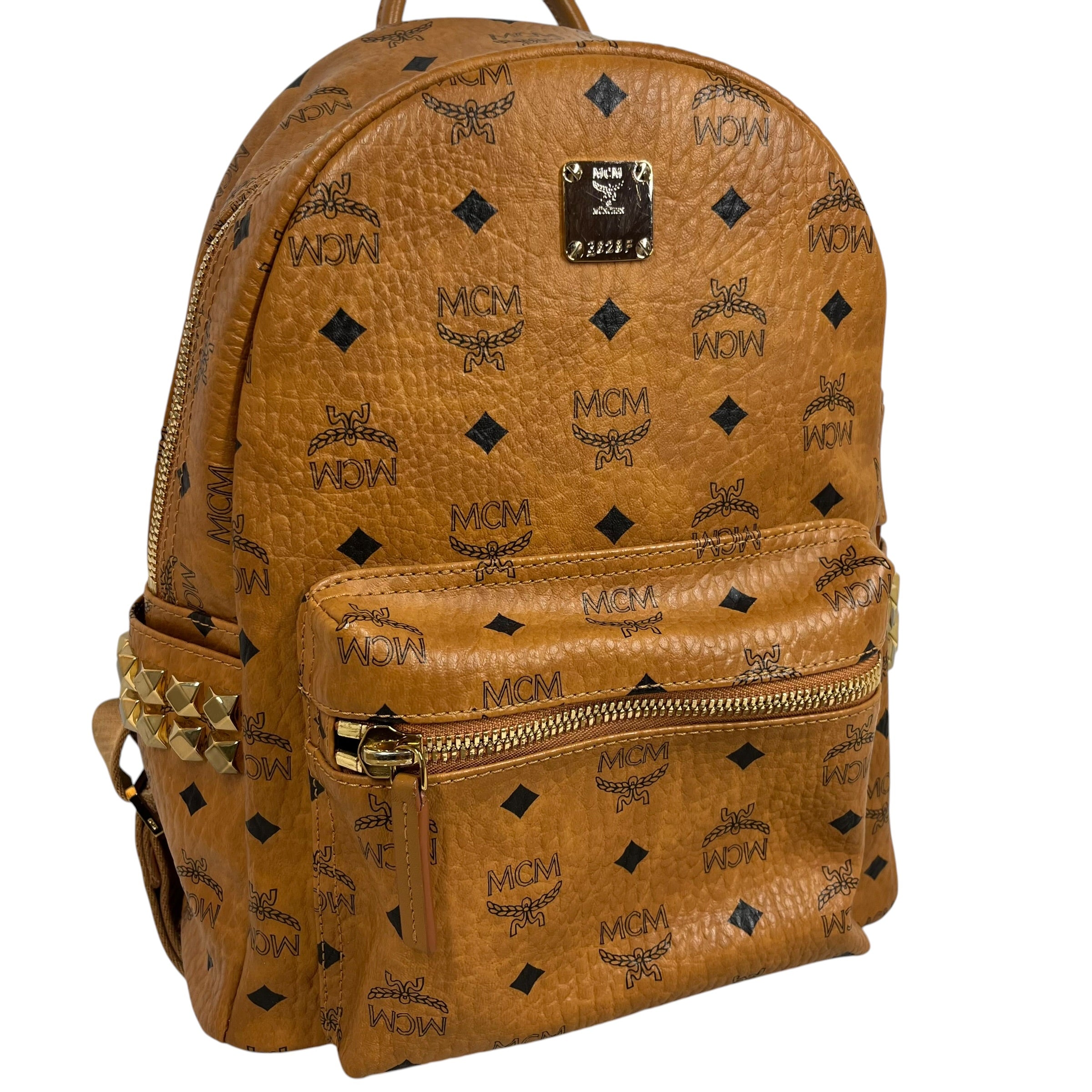 MCM/Backpack/All Over Print/Leather/CML/ view 6
