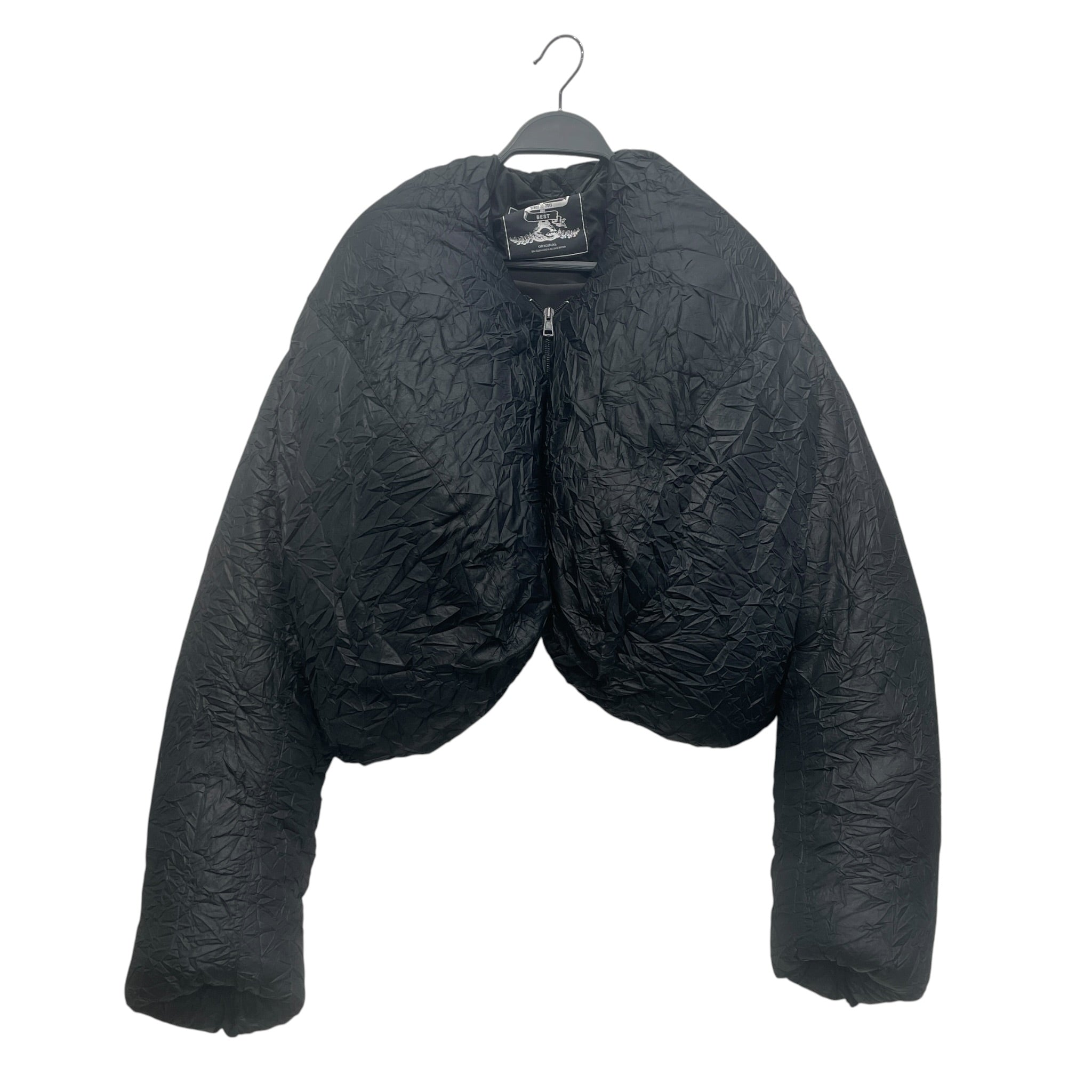 Y/PROJECT/Puffer Jkt/34/Nylon/BLK/CROPPED PUFFER JKT view 1