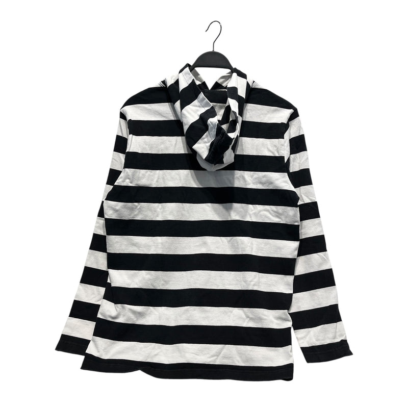 Supreme/Sweater/M/Stripe/Cotton/WHT/SUPREME STRIPED LS HOOD