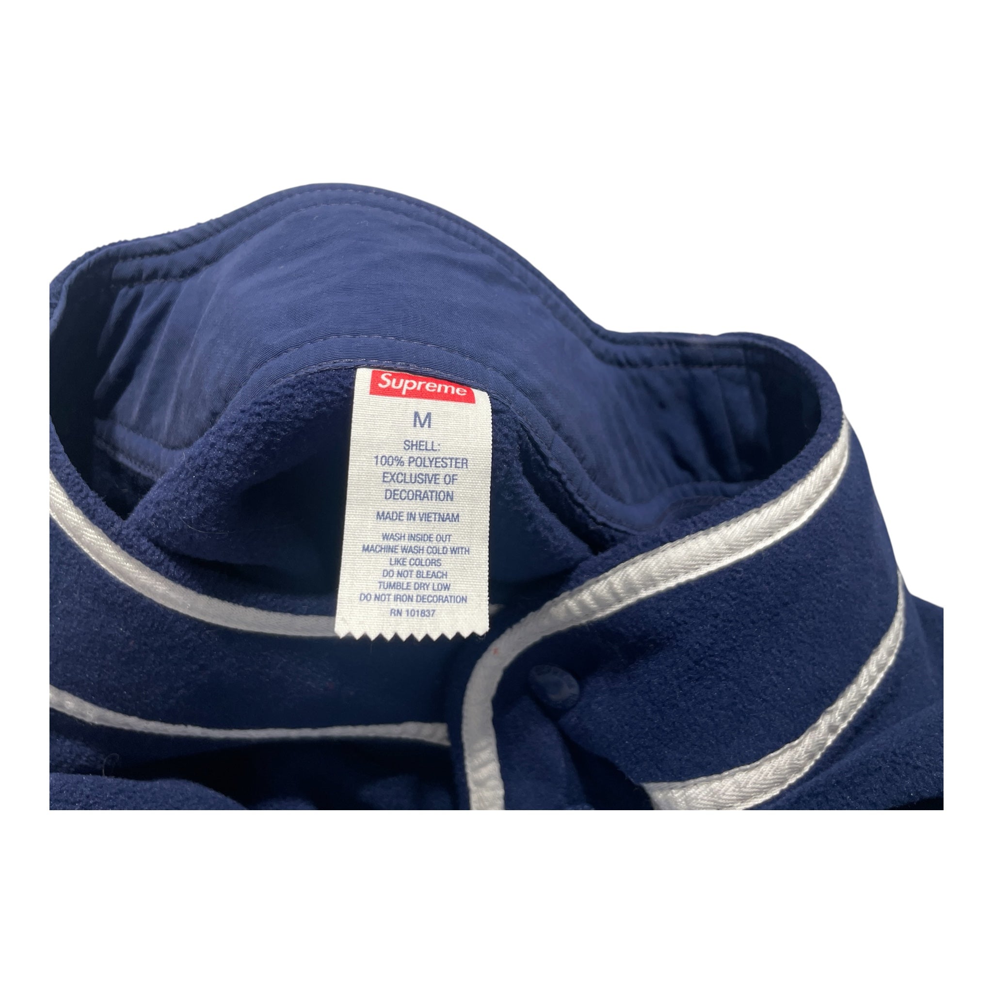 Supreme/T-Shirt/M/Cotton/NVY/POLARTEC view 3