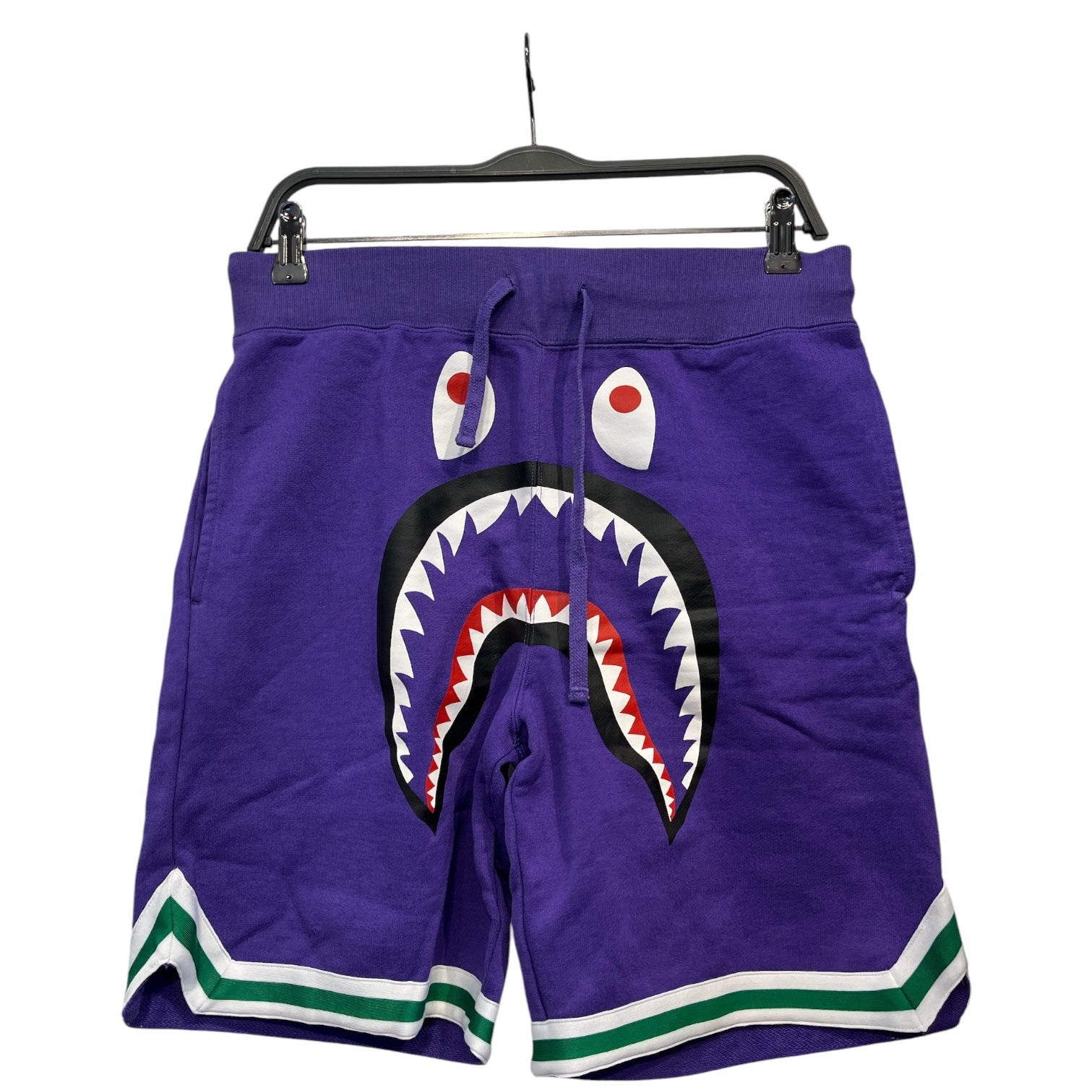 A BATHING APE/Shorts/M/Nylon/PPL/shark shorts view 1
