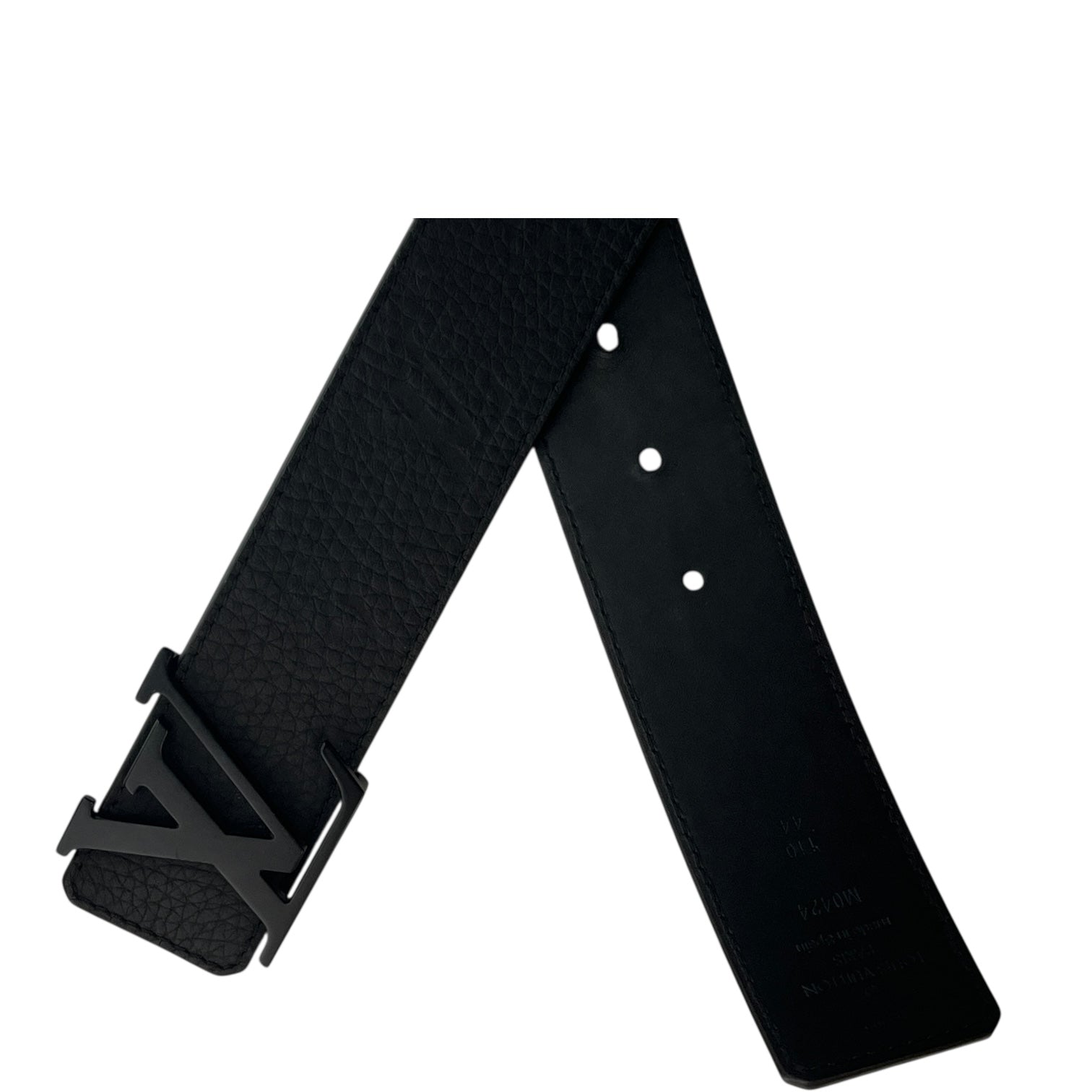LOUIS VUITTON/Belt/Leather/BLK/2019 TAURILLON LEATHER view 2