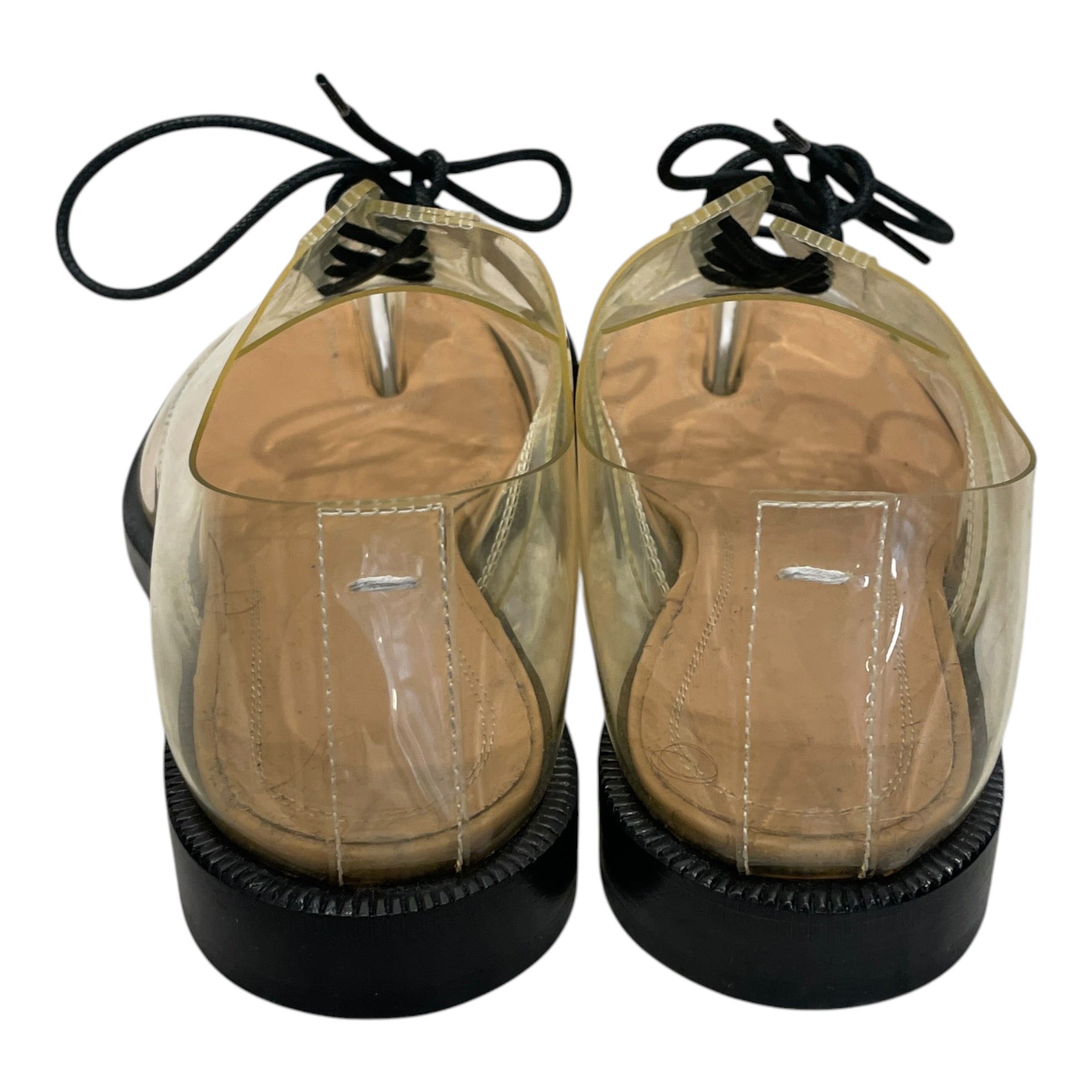 Maison Margiela/Flat Shoes/EU 35/Acrylic/CLR/CLEAR TABI SHOE view 3