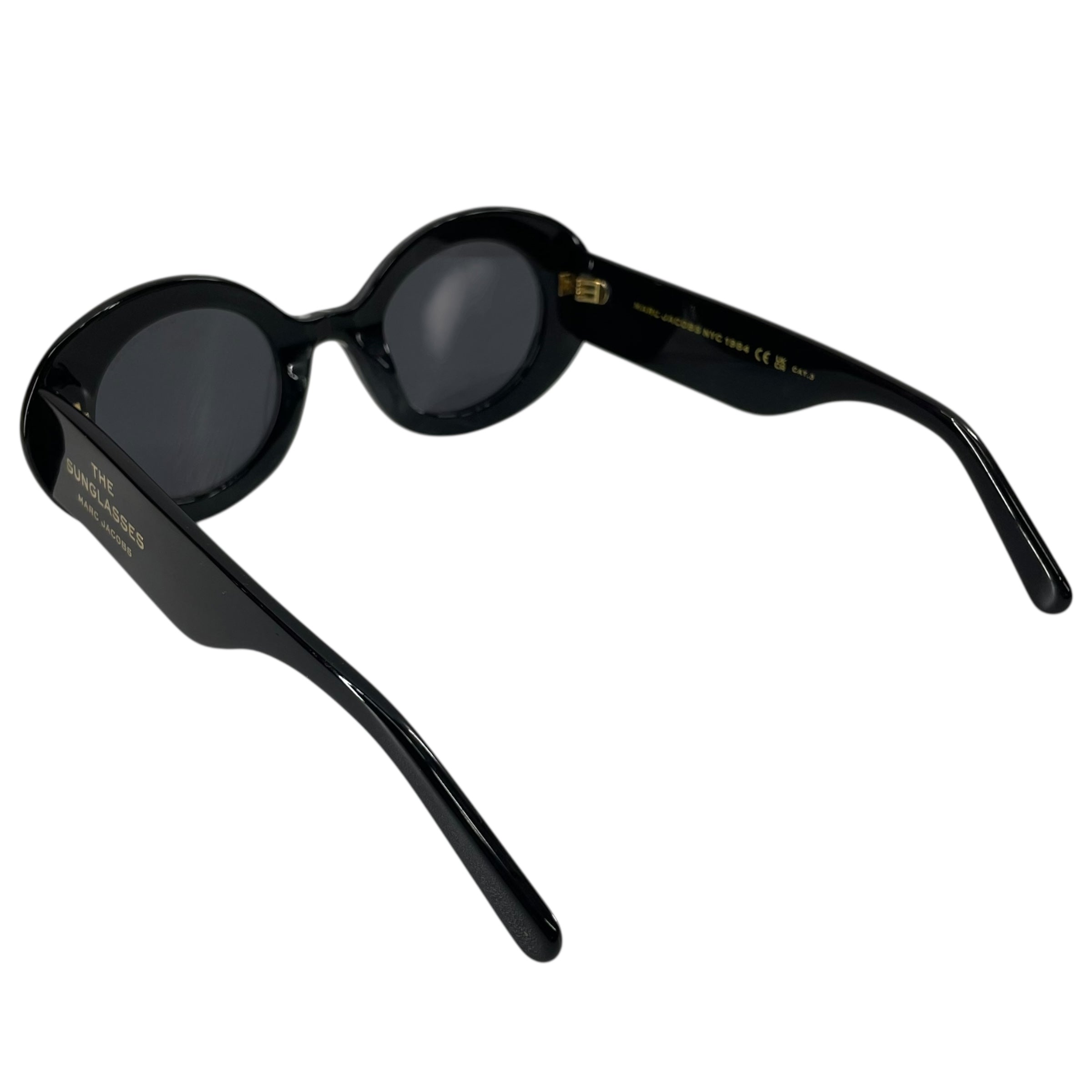MARC JACOBS/Sunglasses/Plastic/BLK/Oval/THE SUNGLASSES INSCRIPTION view 3