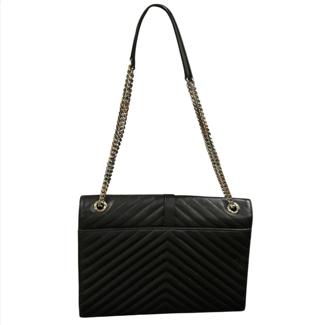 YVES SAINT LAURENT/Cross Body Bag/Leather/BLK/ view 2