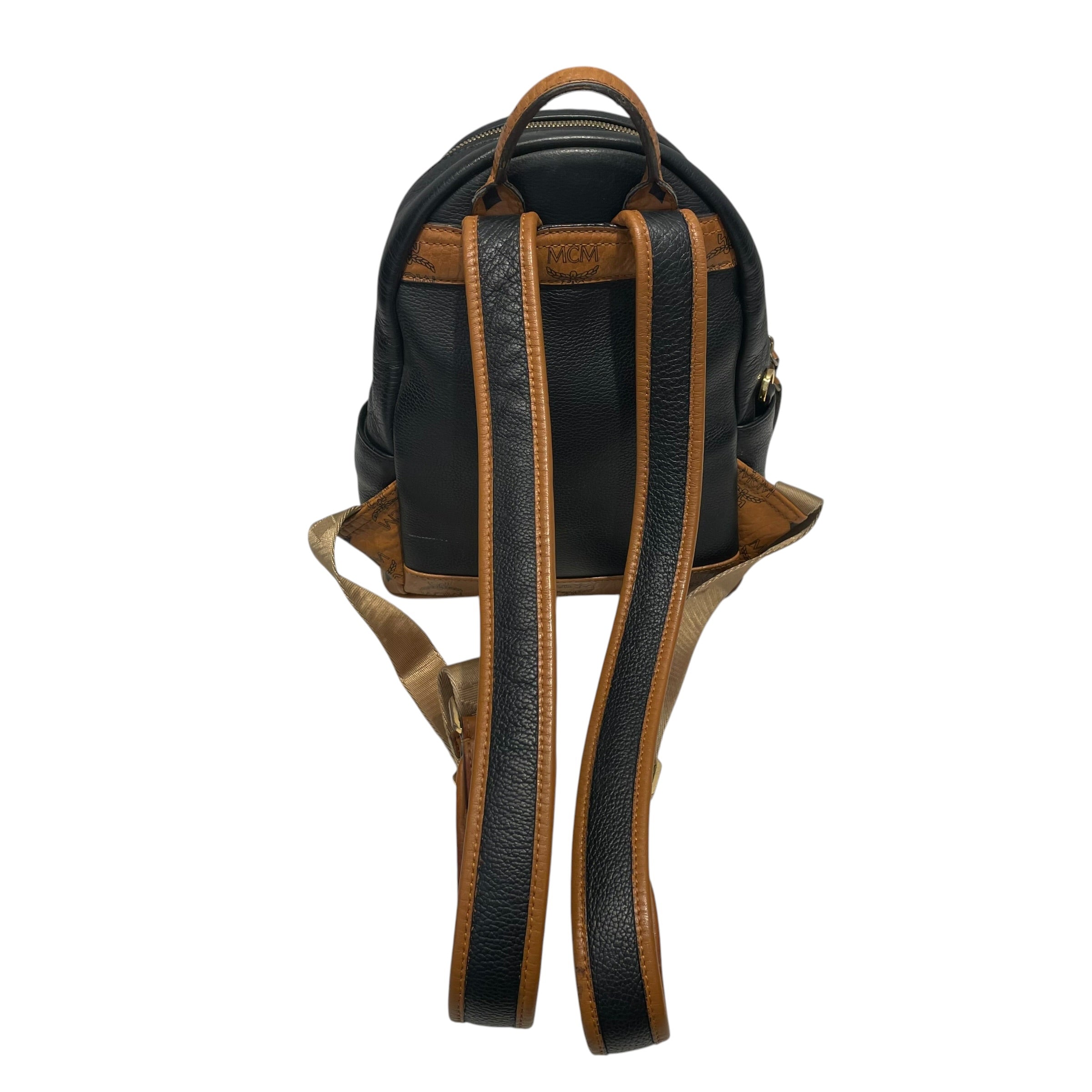 MCM/Backpack/Monogram/Leather/BLK/MINI STARK view 5